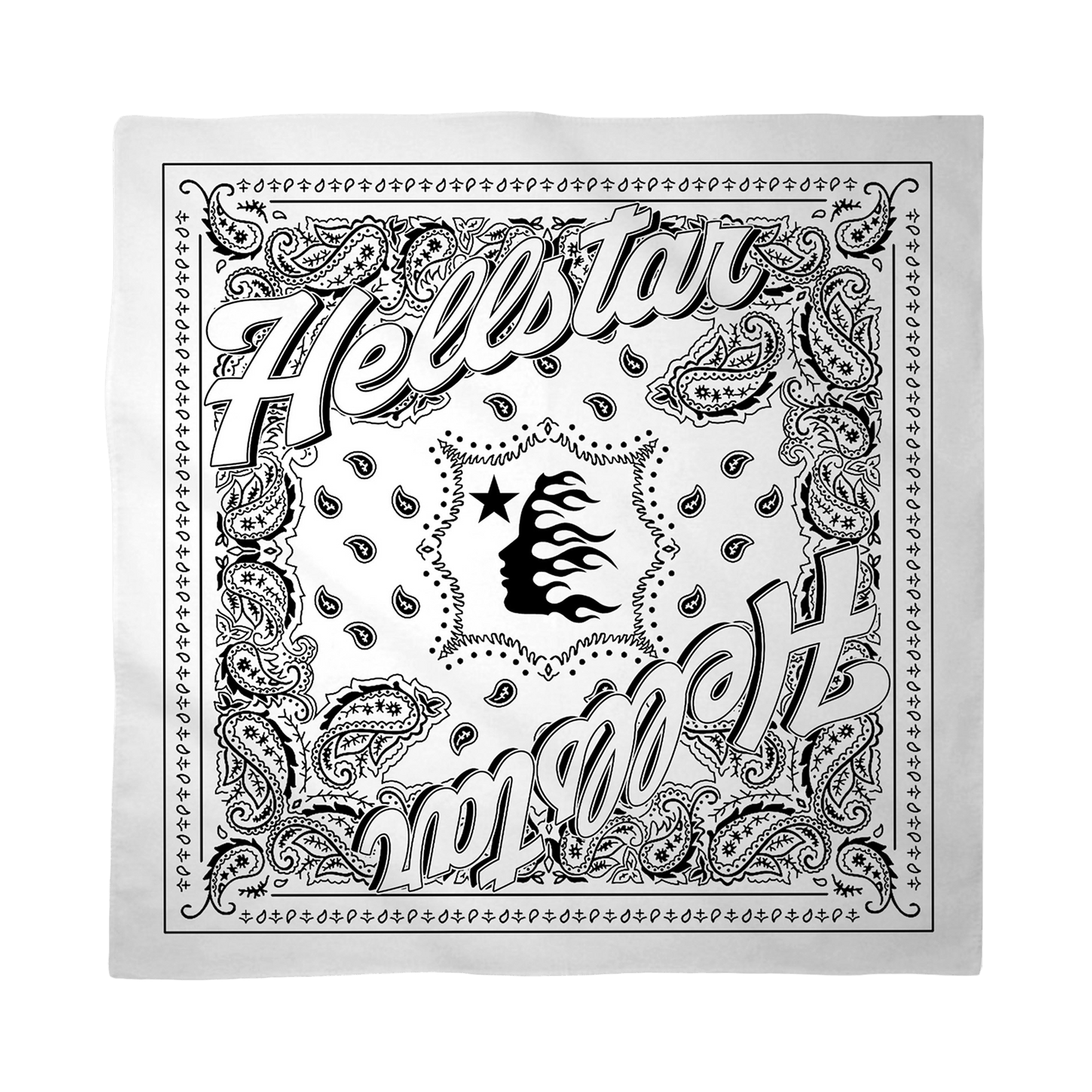 Hellstar Greatest Hits Bandana 'White'