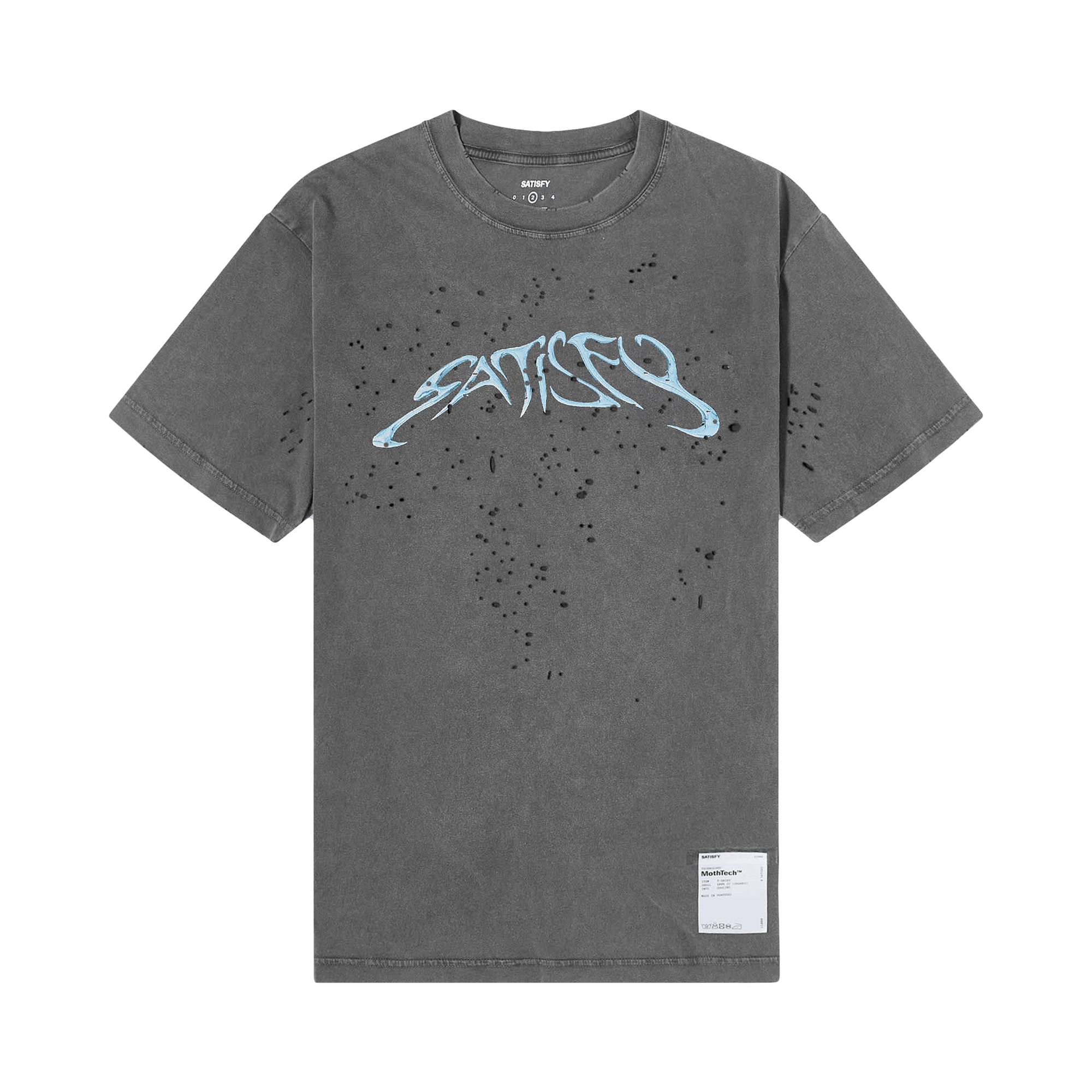 Buy SATISFY MothTech T-Shirt Back Print 