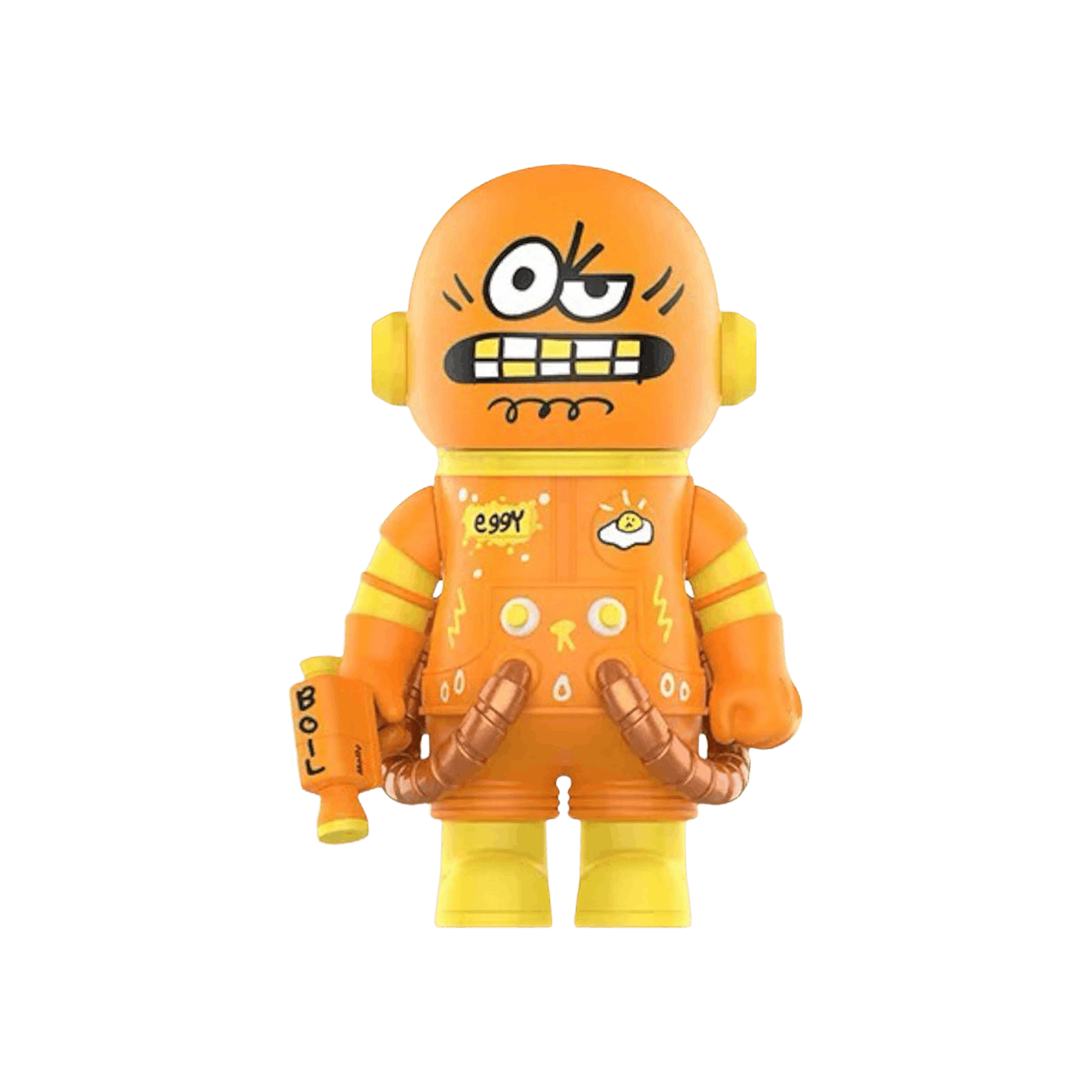 Pop Mart Mega Space Molly Jon Burgerman Space Cadets Series Figure 400% 'Eggy'