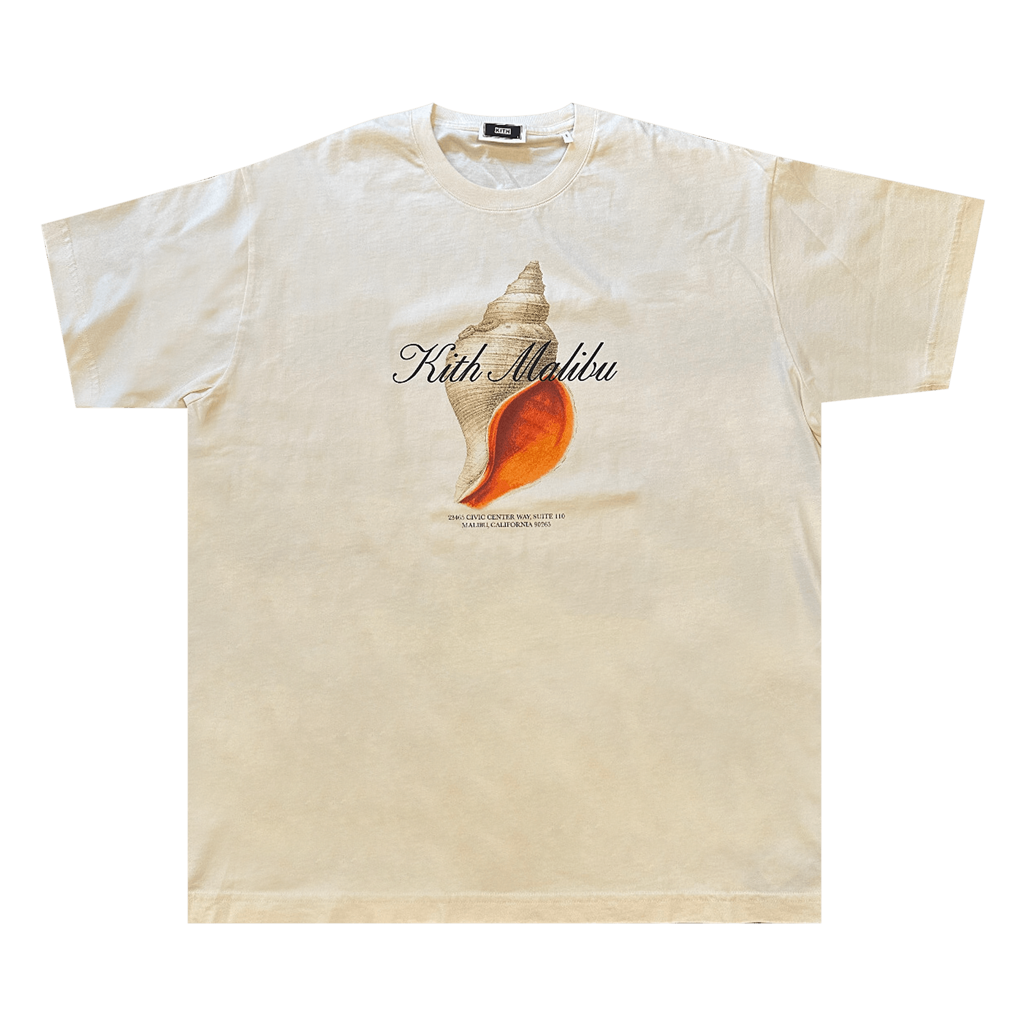 Kith Malibu Conch Seashell Vintage Tee (In-Store Exclusive) 'Sandrift'