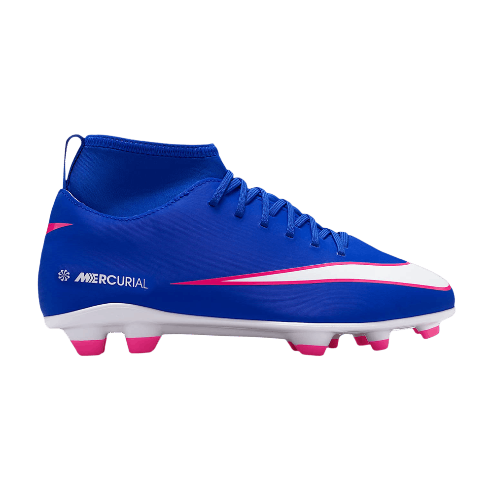 Nike Jr. Mercurial Superfly 10 High MG GS 'Racer Blue'