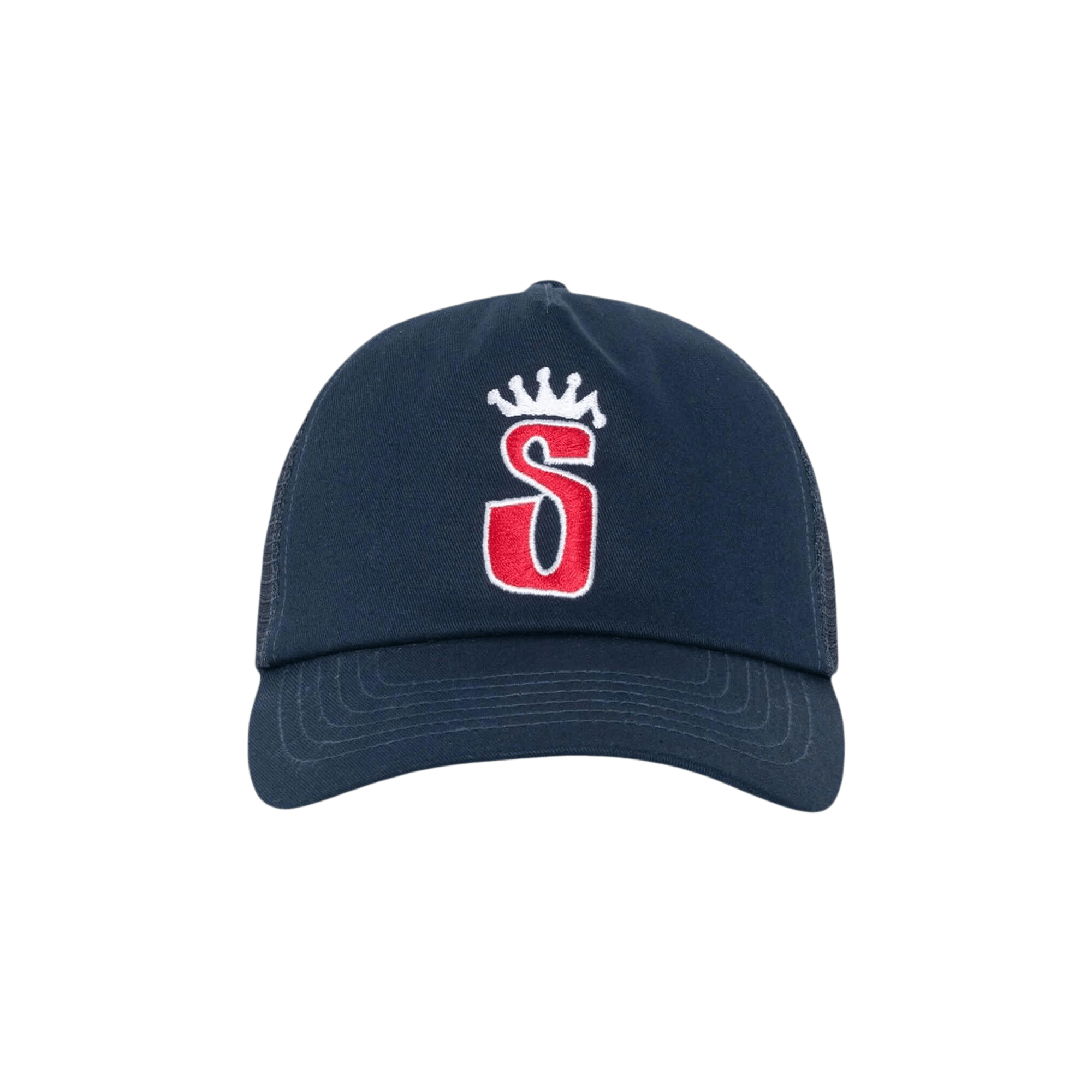 Stussy Trucker S Crown Snapback 'Navy'