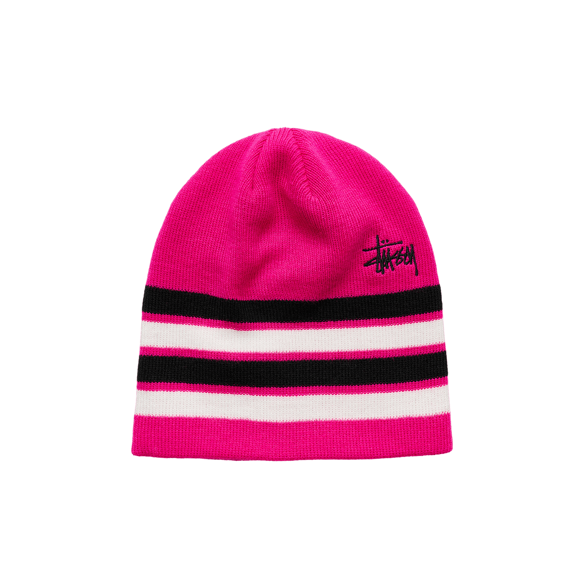 Stussy Basic Striped Skullcap 'Dragonfruit'