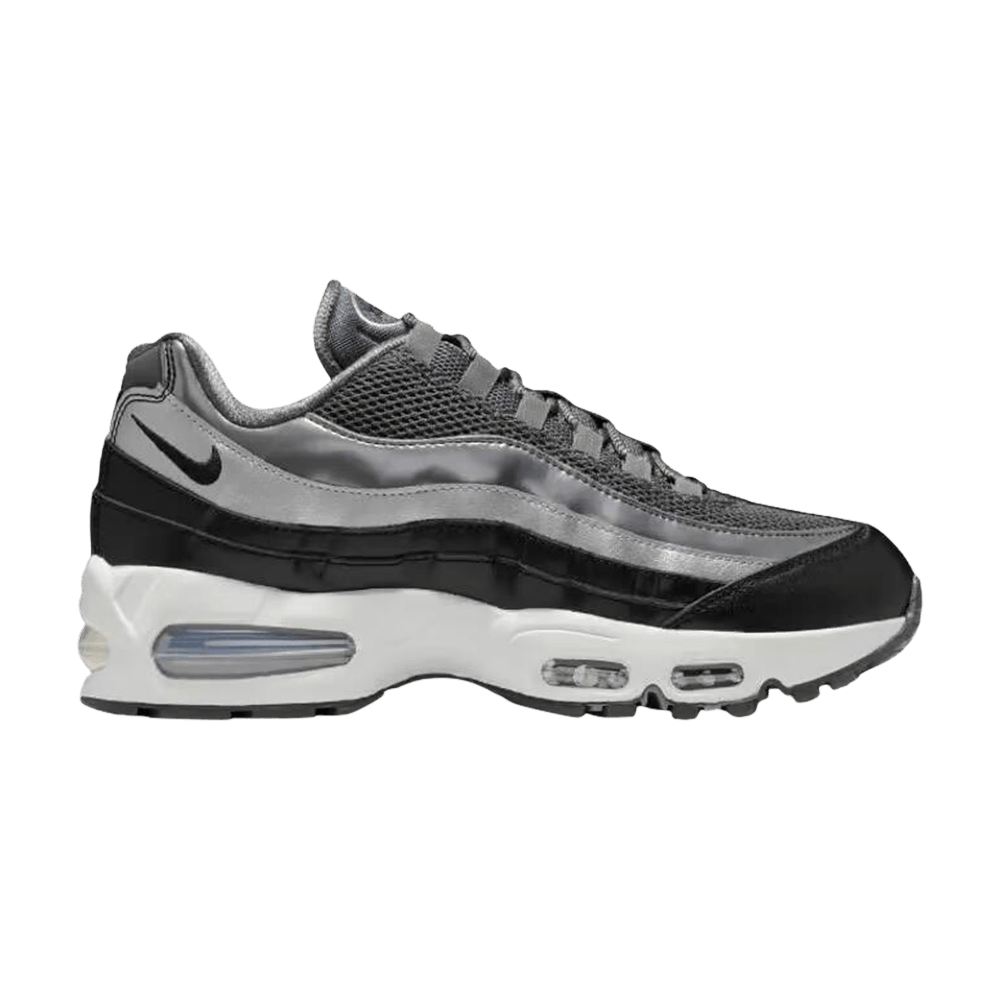 Nike Wmns Air Max 95 SE Big Bubble 'Dark Grey Black Metallic'