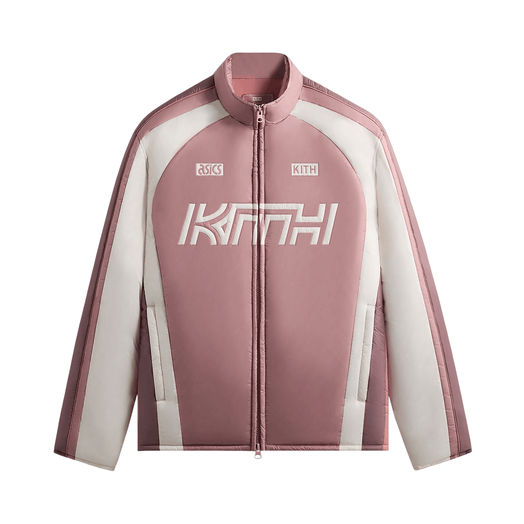 Kith x Asics Loyalty Exclusive Puffed Brixton Track Jacket 'Quartz'