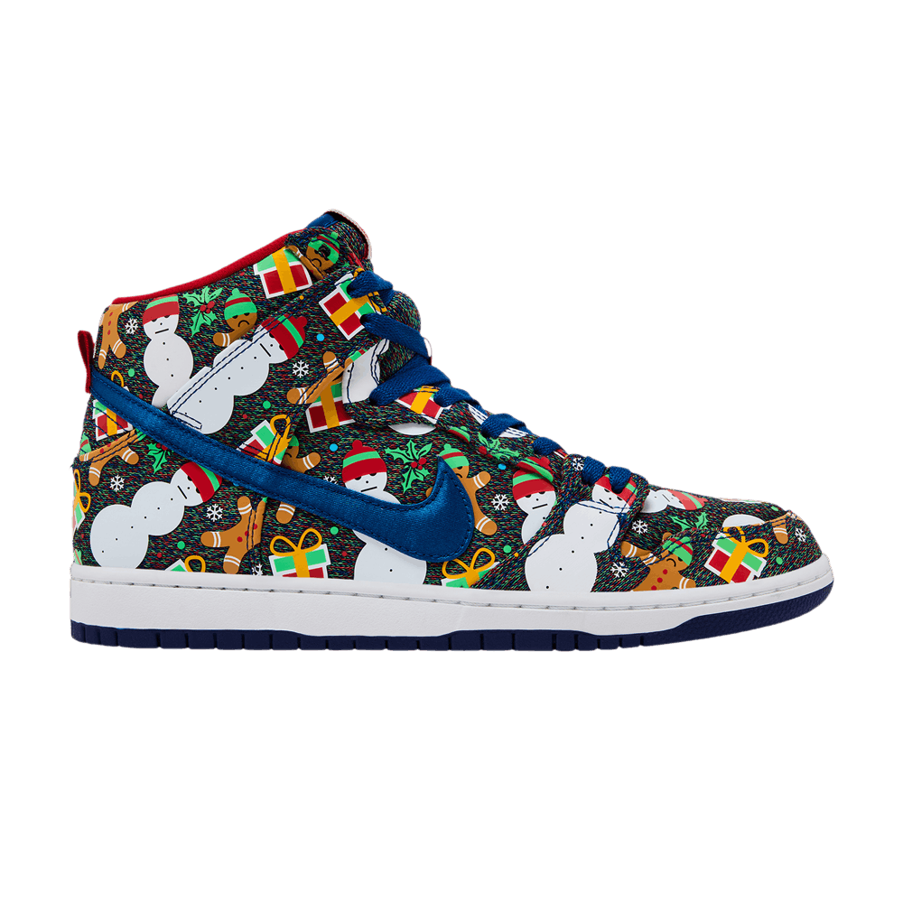 Concepts x Nike SB Dunk Pro High 'Ugly Christmas Sweater' 2017 Special Box