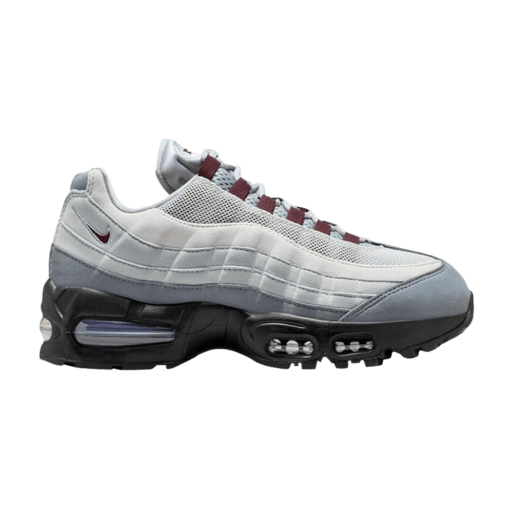 Nike Wmns Air Max 95 'Big Bubble - Smoke Grey Burgundy Crush'