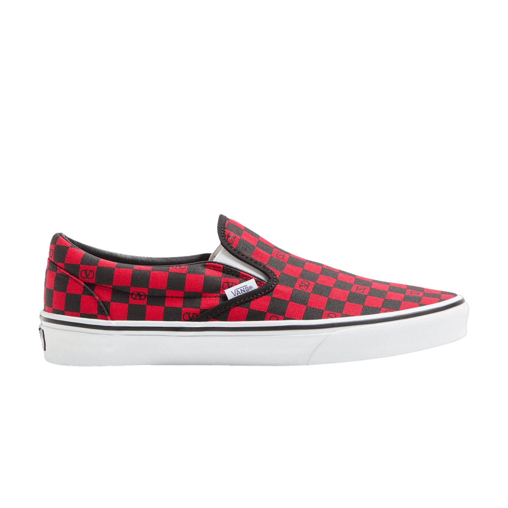 Valentino Garavani x Vans Classic Slip-On 'Checkerboard Red'