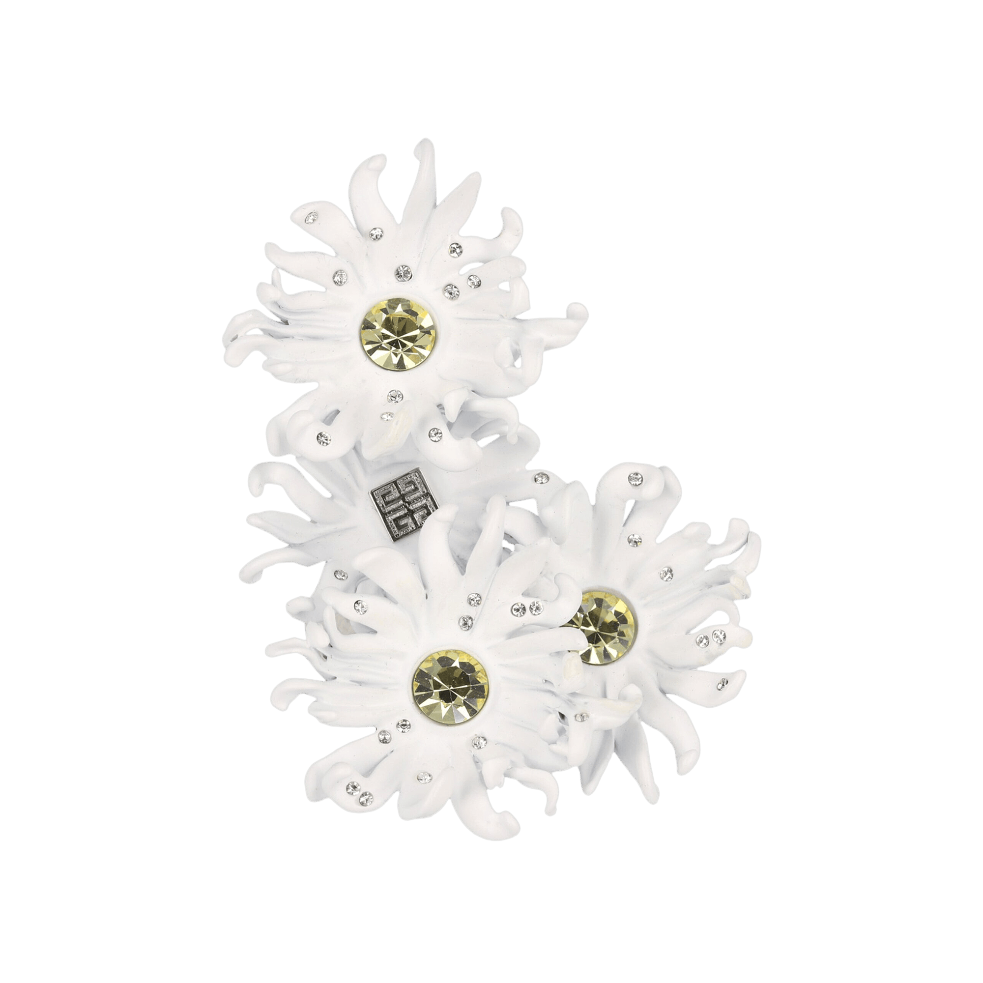 Givenchy Daisy Pendant Ear Crawler 'White'