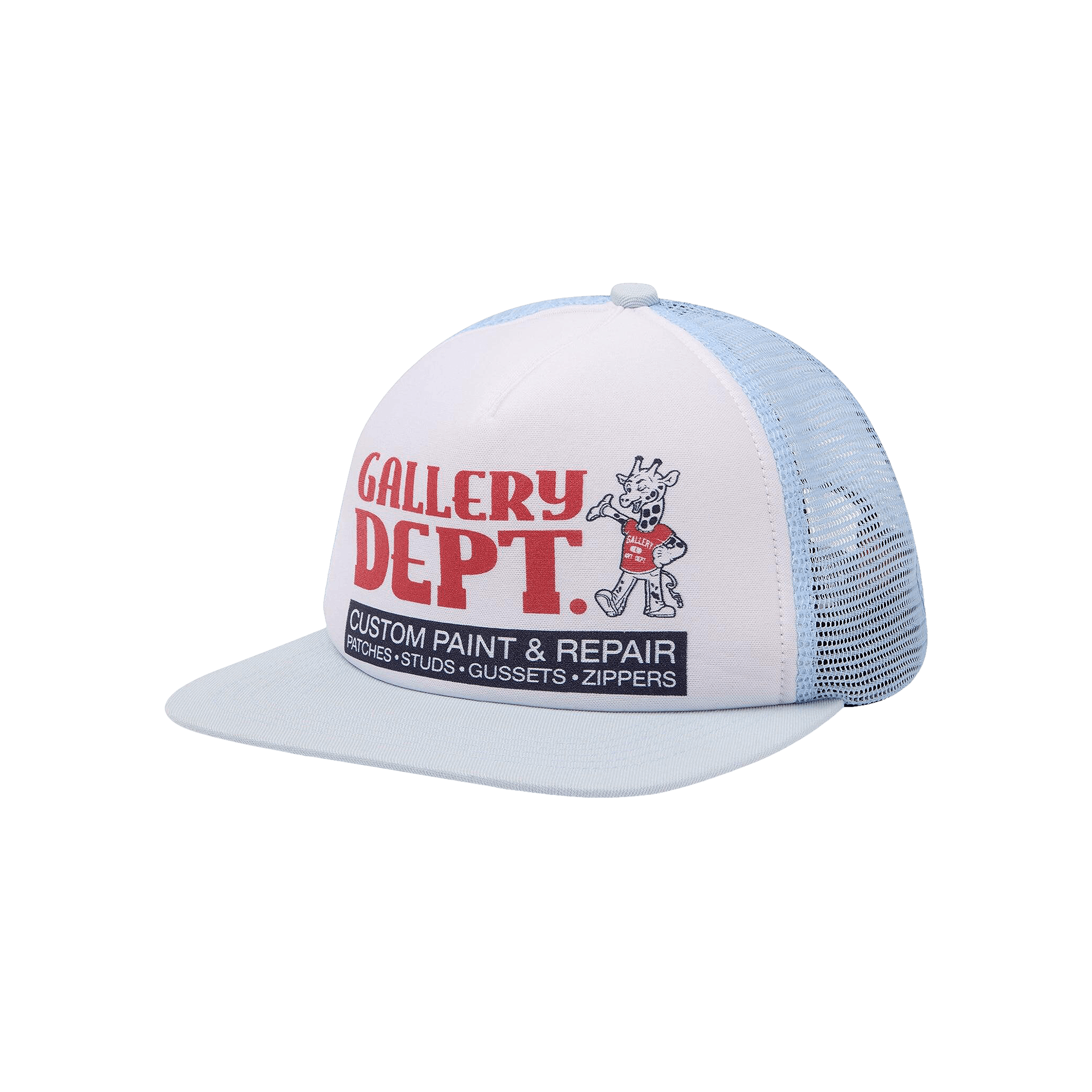 Gallery Dept. Custom Hat 'Baby Blue/White'