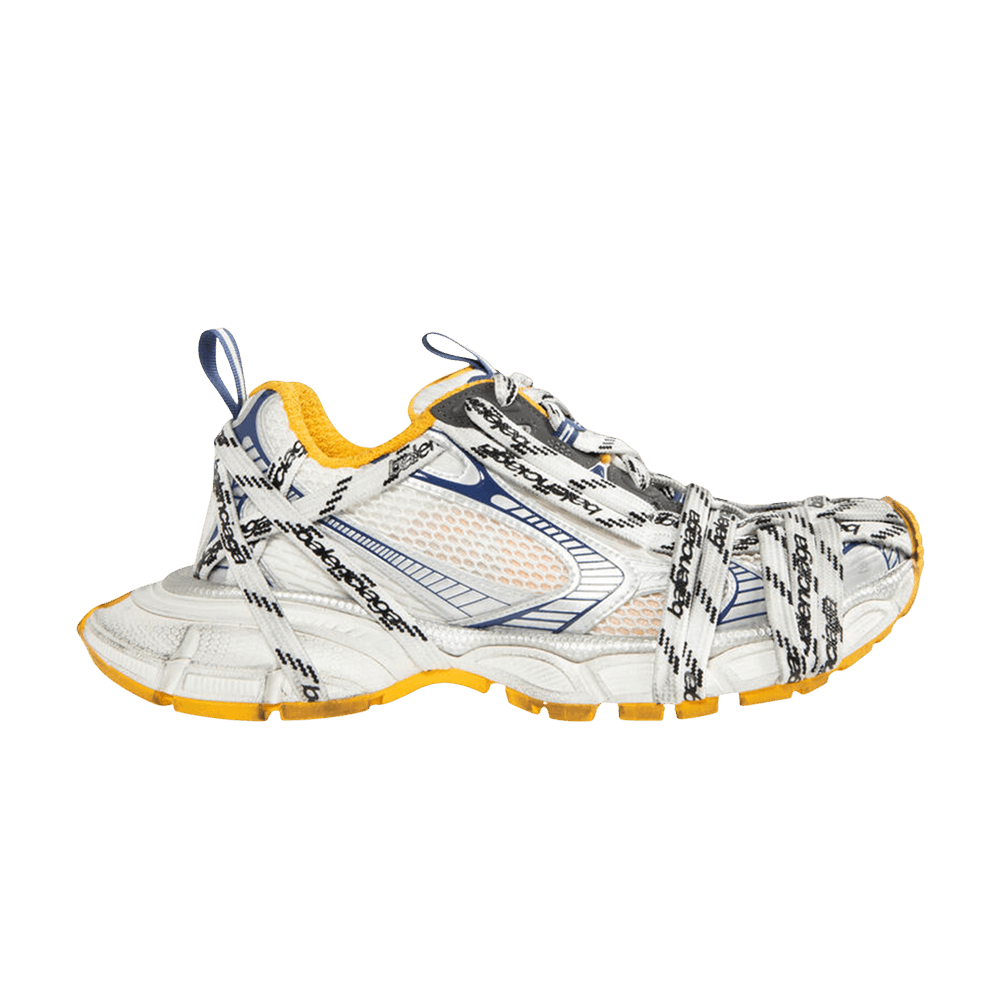 Balenciaga 3Xl Extreme Lace 'White Navy Orange'