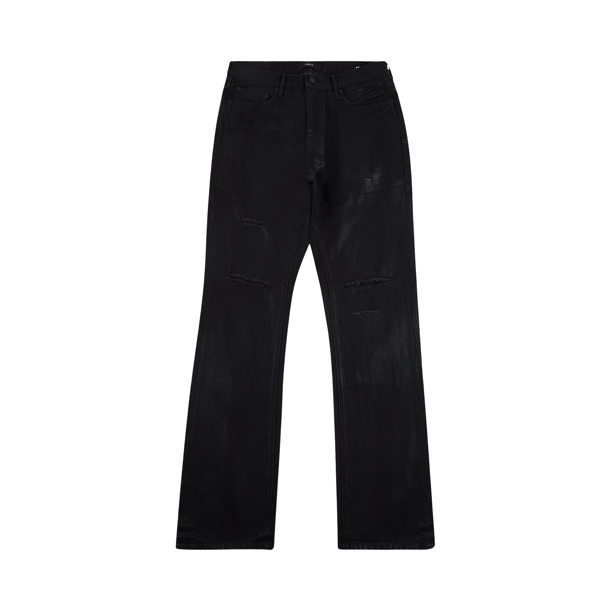 PURPLE BRAND Rinsed Darkest Black Foil 'Black'