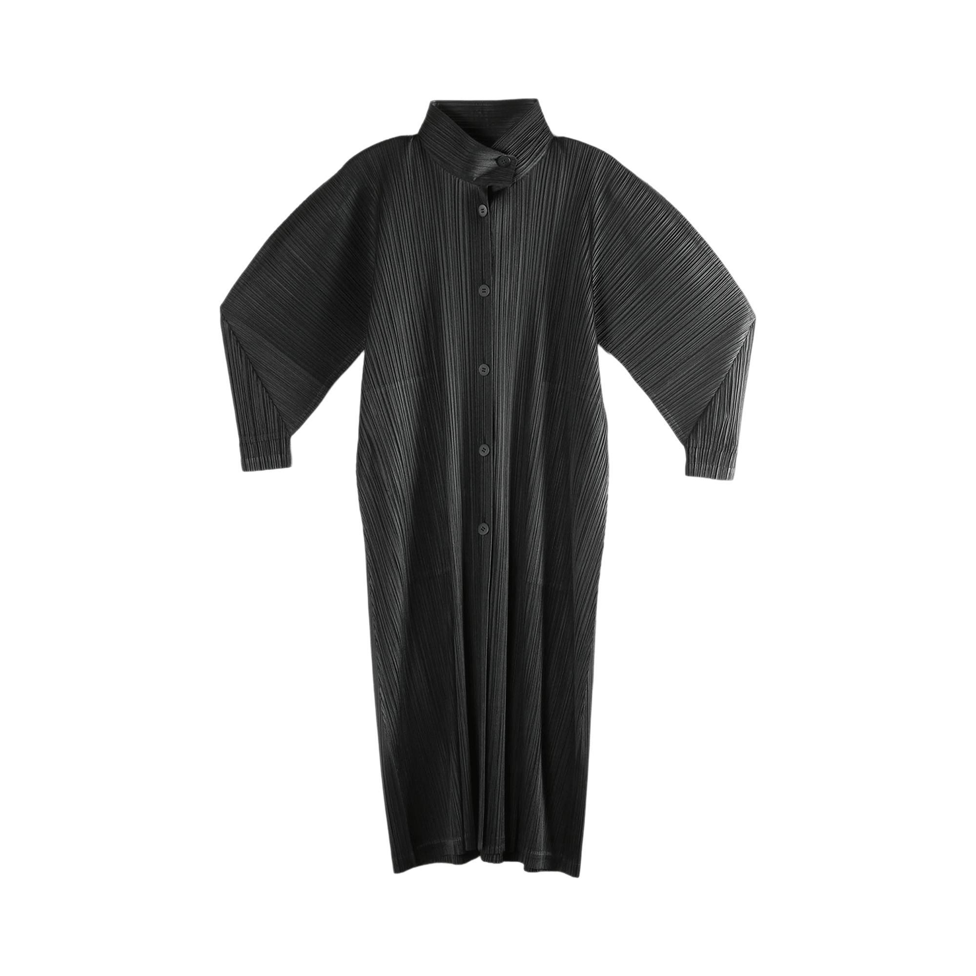 Buy Pleats Please Issey Miyake Swing Cardigan 'Green' - PP66JO482