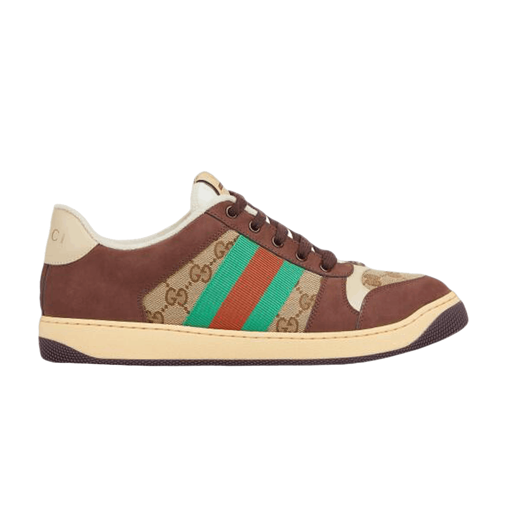 Gucci Screener Sneaker 'Black Dark Brown'