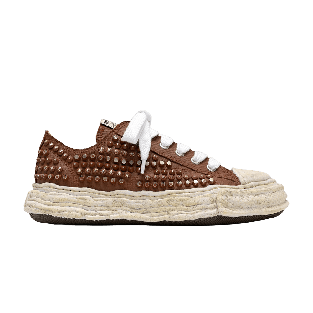 Maison Mihara Yasuhiro Peterson23 Og Sole Studded Canvas Low 'Brown'