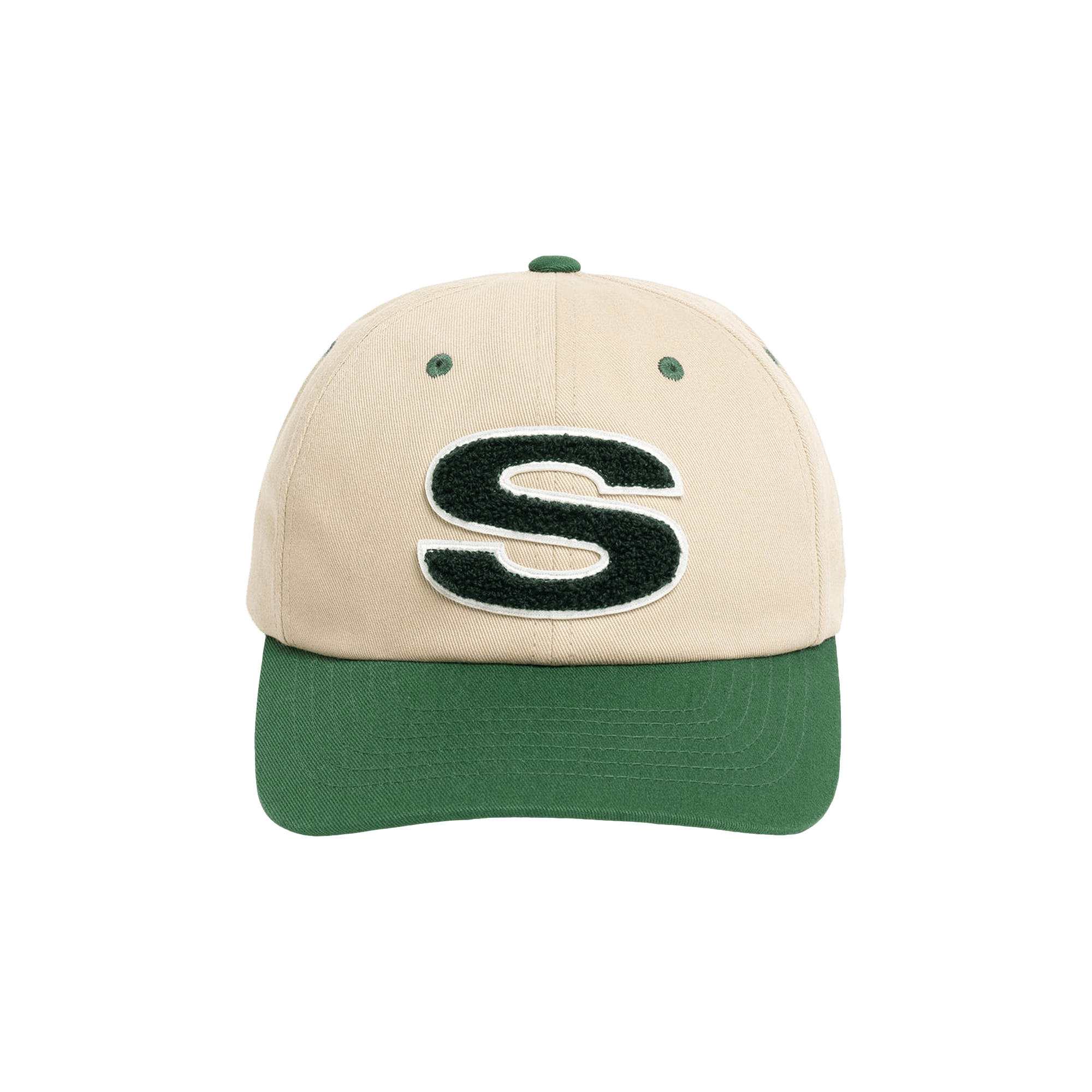 Stussy Low Profile Chenille S Snapback 'Sand'