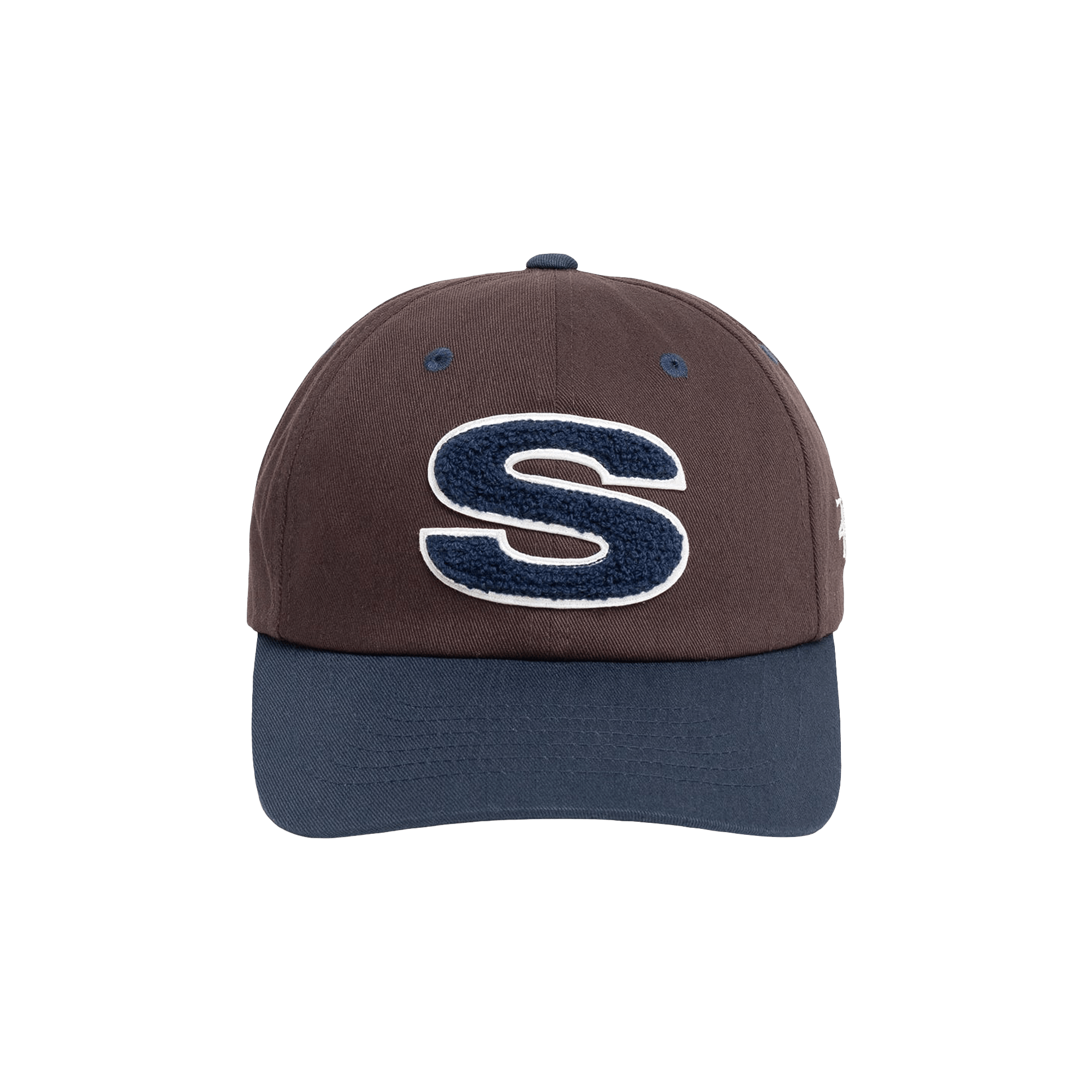 Stussy Low Profile Chenille S Snapback 'Dark Brown'