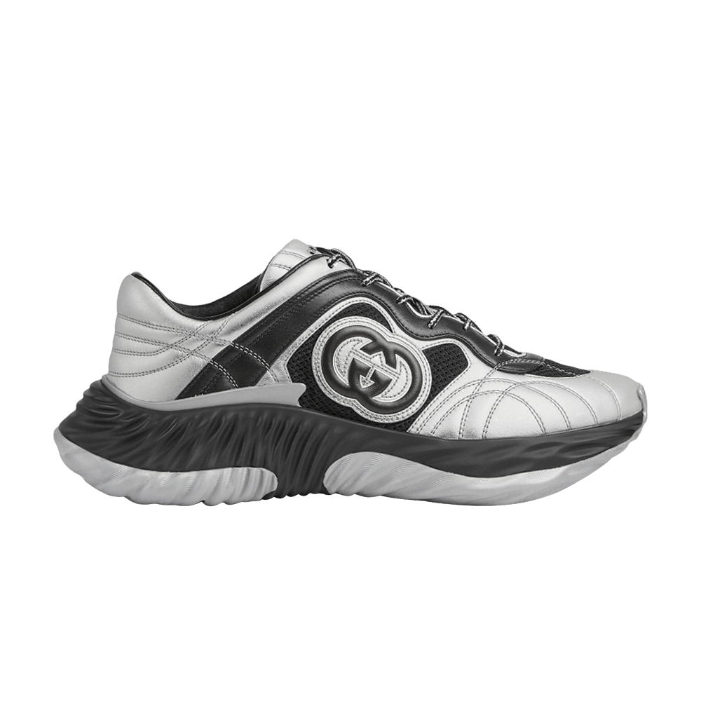 Gucci Wmns Ripple Sneaker 'Silver Black'