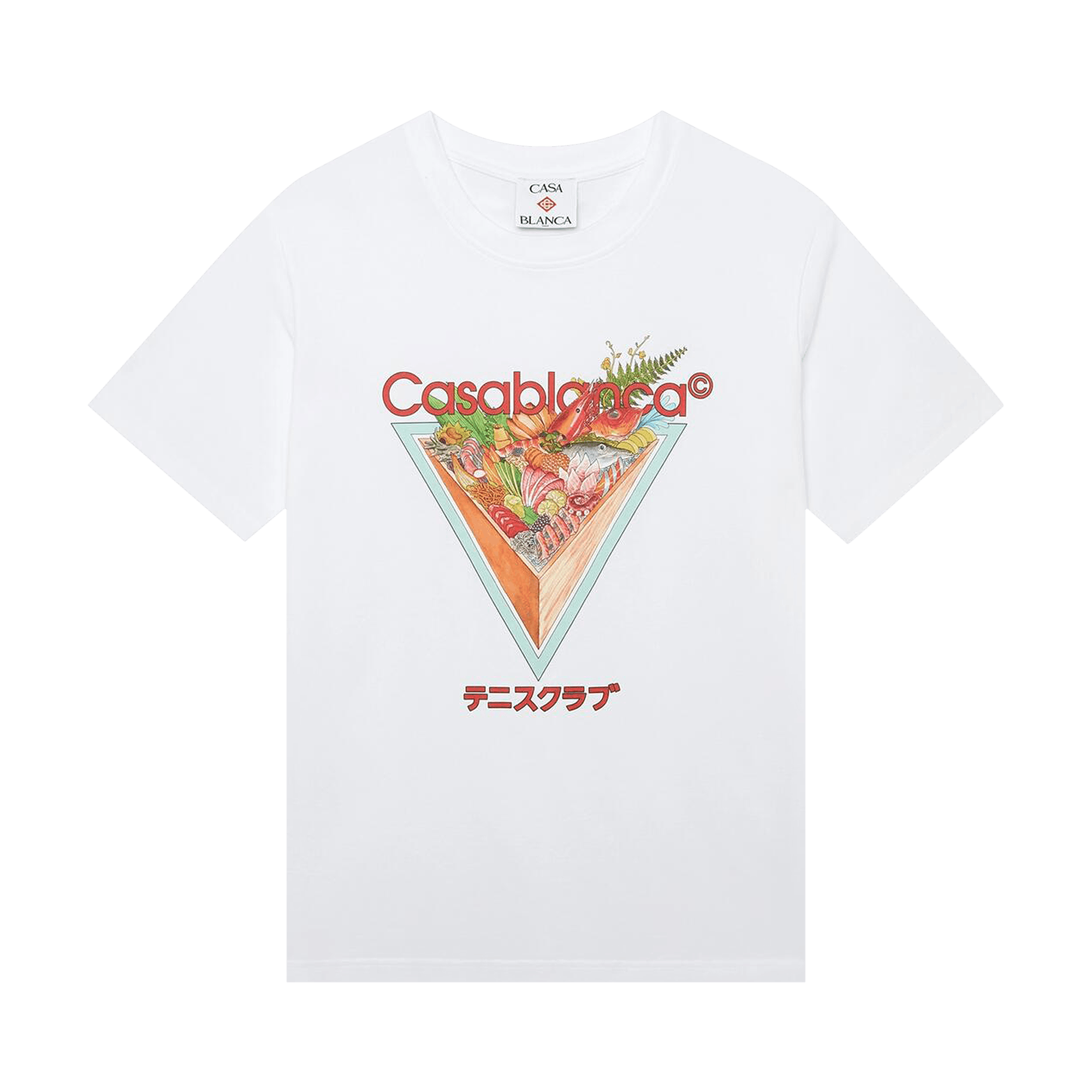 Buy Casablanca Tennis Club Icon T-Shirt 'Pink' - MS22 JTS 001T
