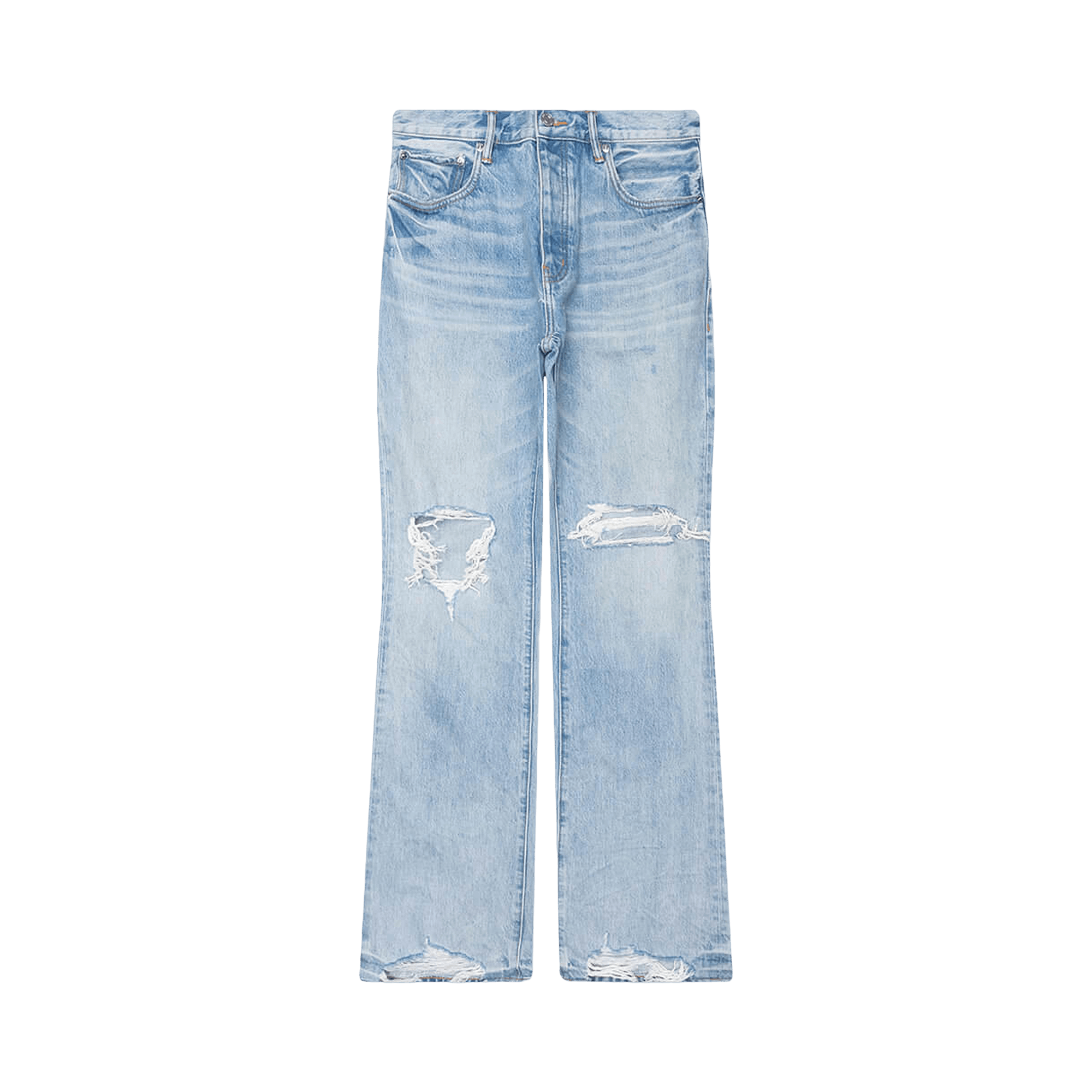 PURPLE BRAND Lucca Fade Bootcut Denim 'Light Indigo'