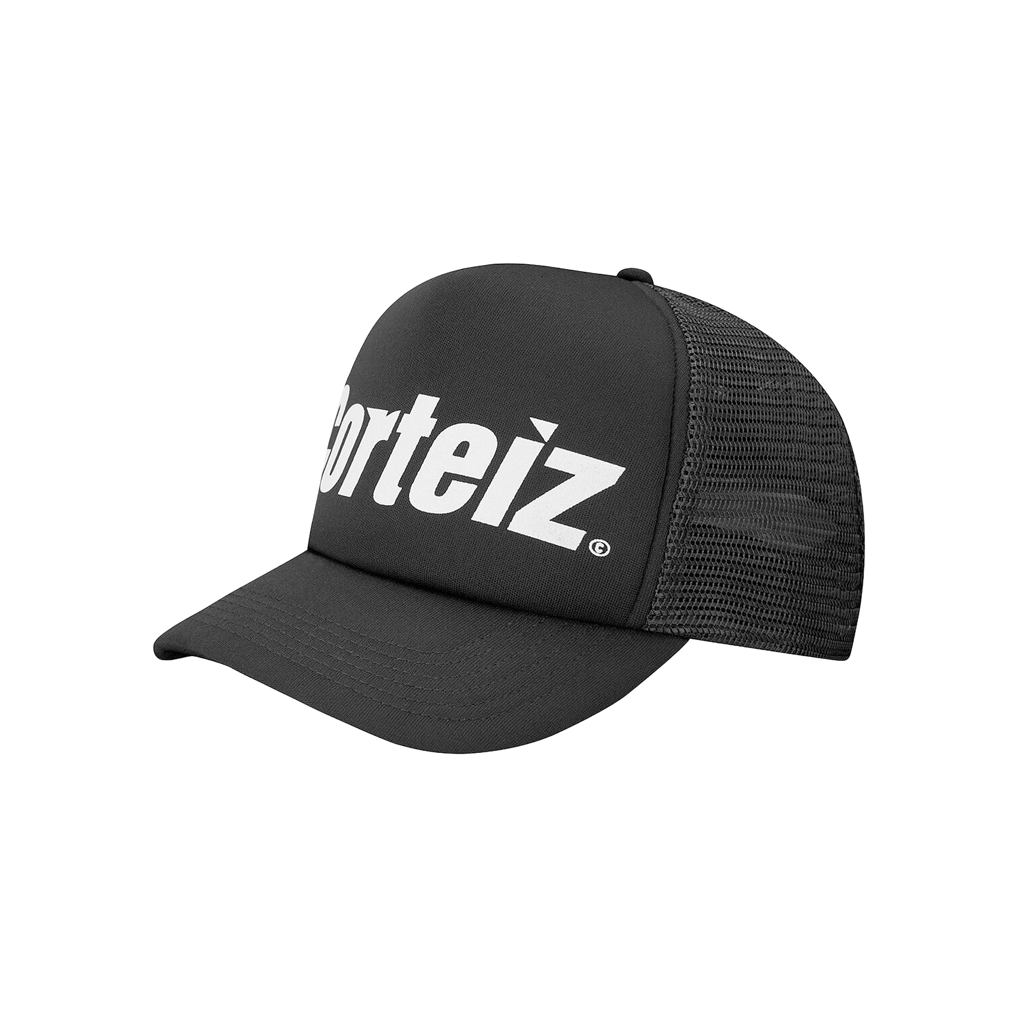 Corteiz Rental Trucker Hat 'Black'