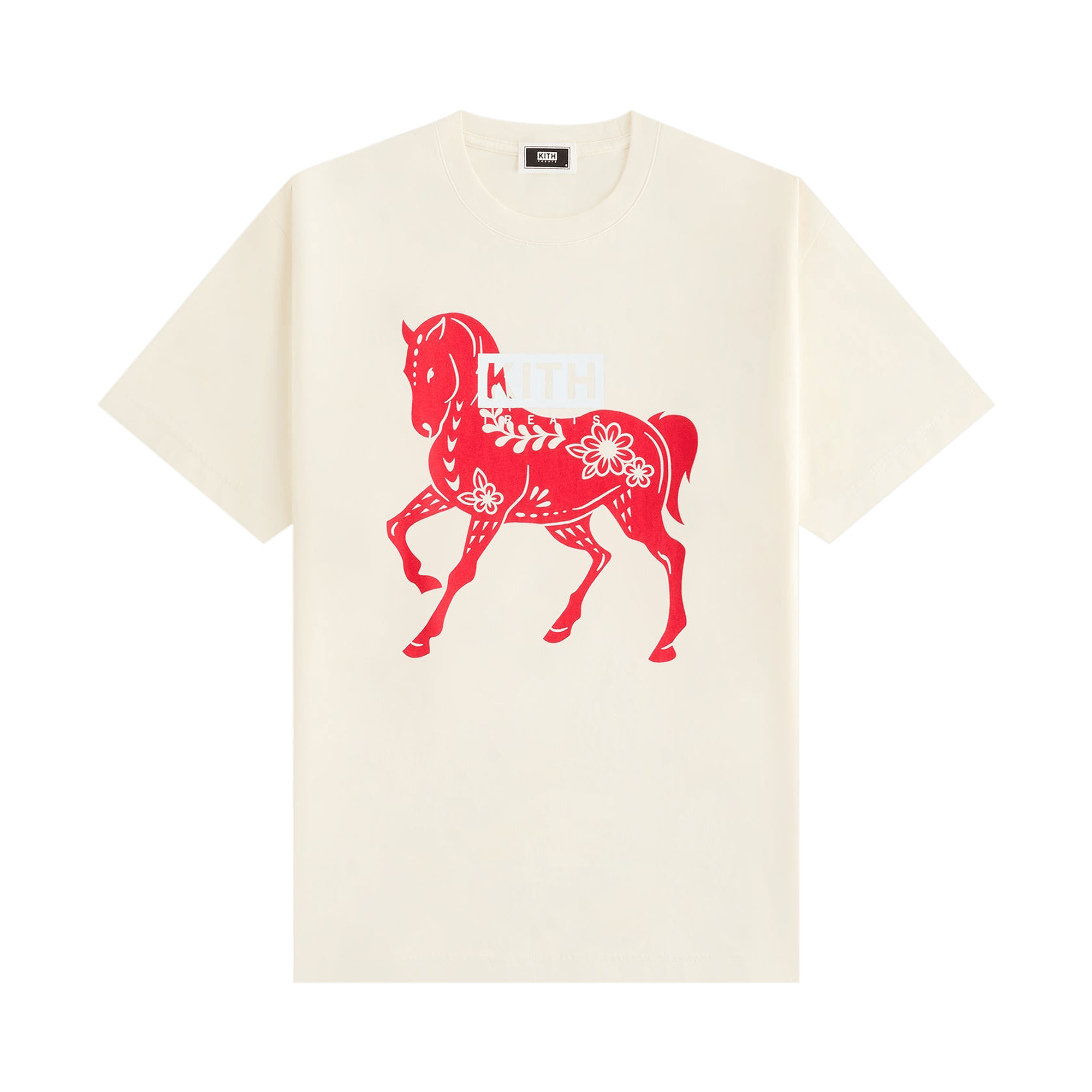 Kith Treats Year Of The Horse Vintage Tee 'Sandrift'