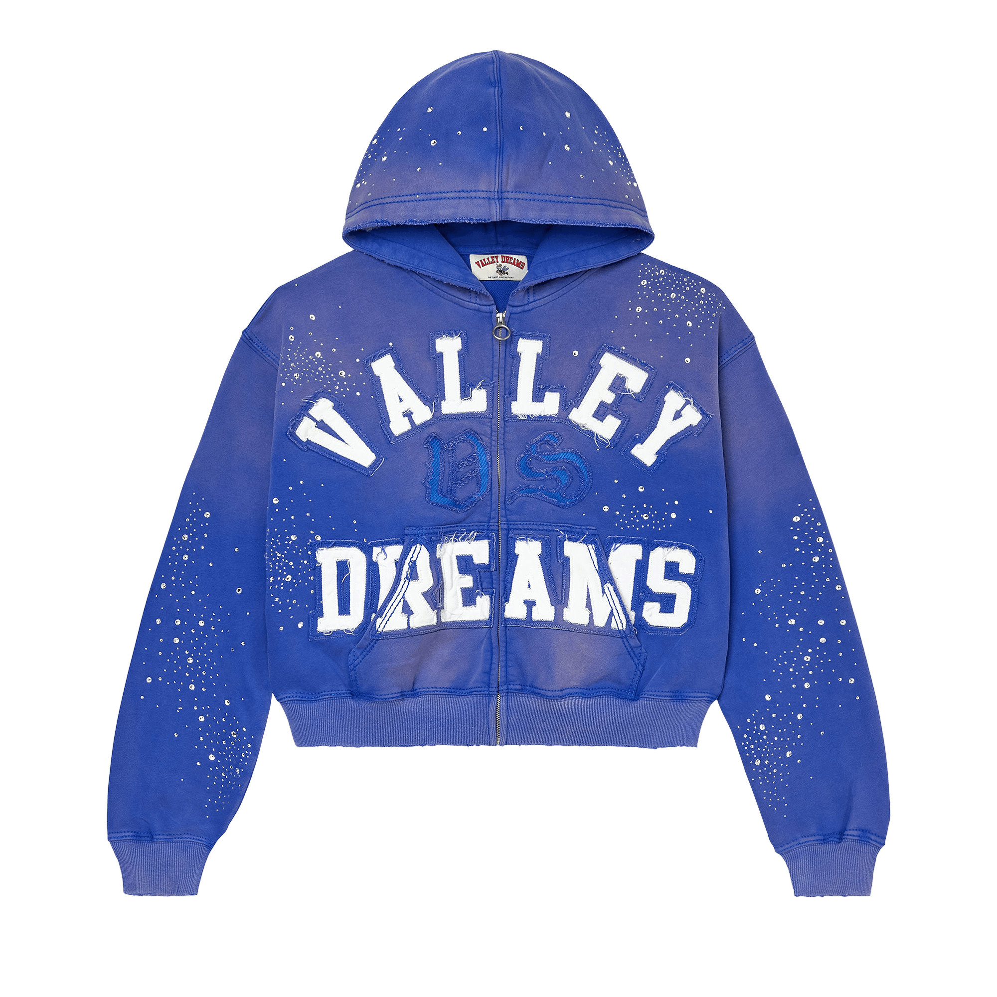 Vale Forever Classico Zip Up Hoodie 'Sapphire'