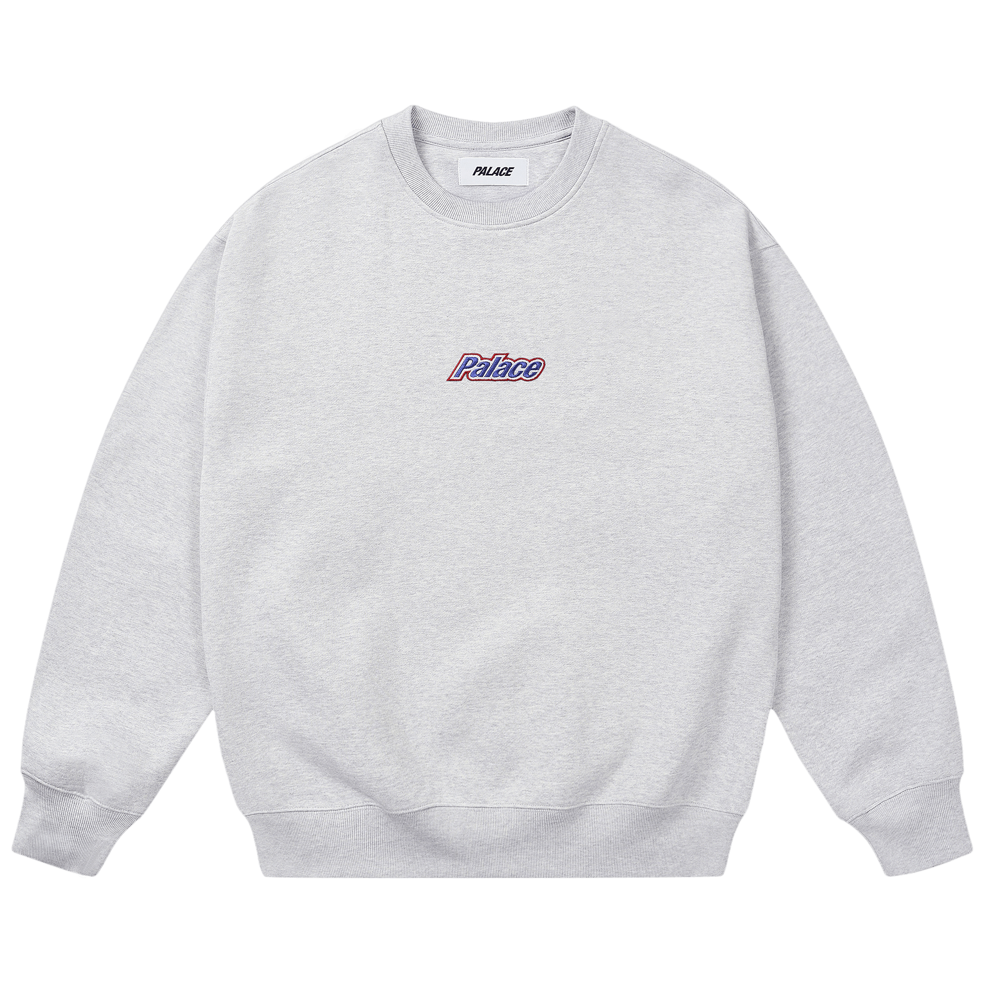 Palace Current Crew 'Grey Marl'