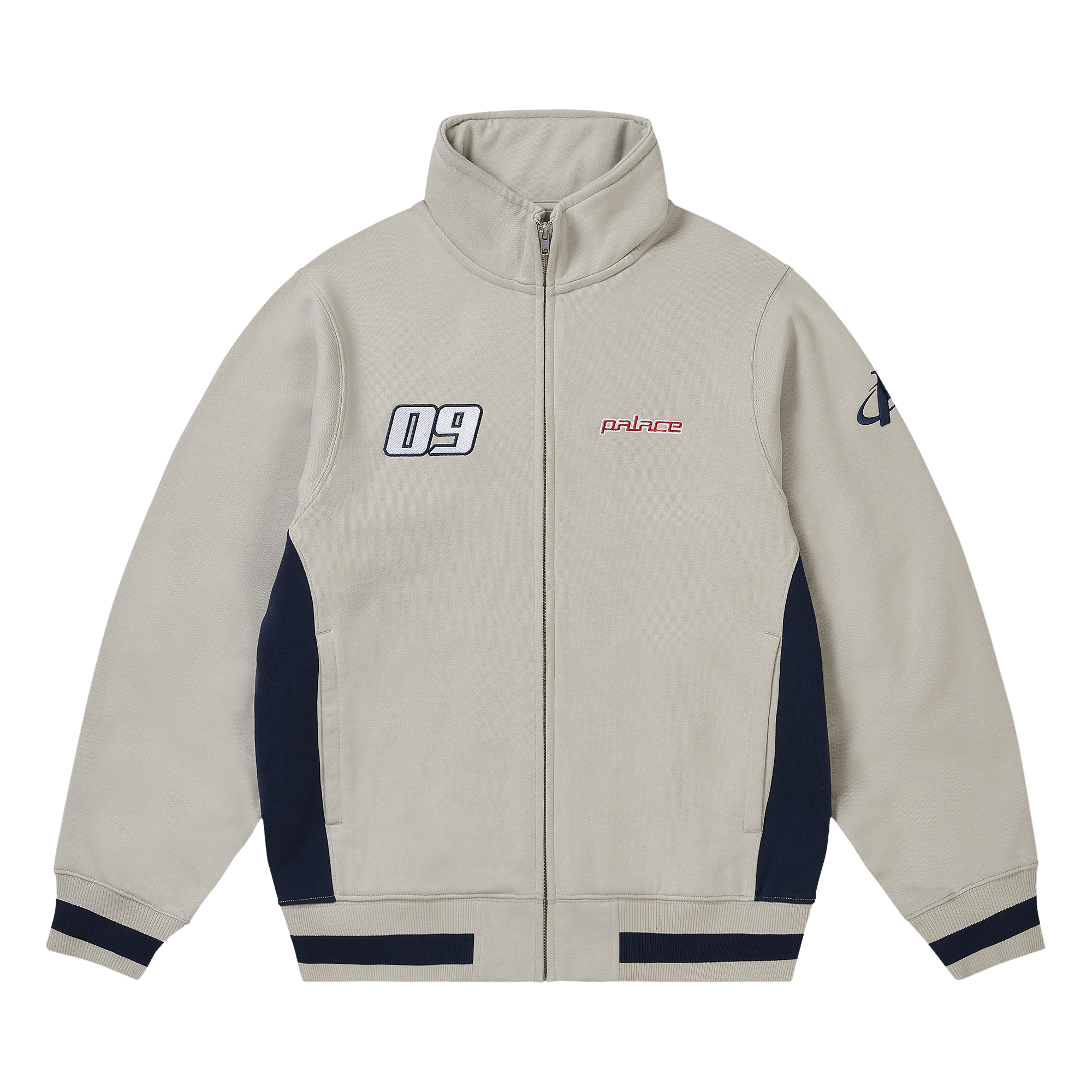 Palace Linky Zip Funnel 'Concrete Grey'