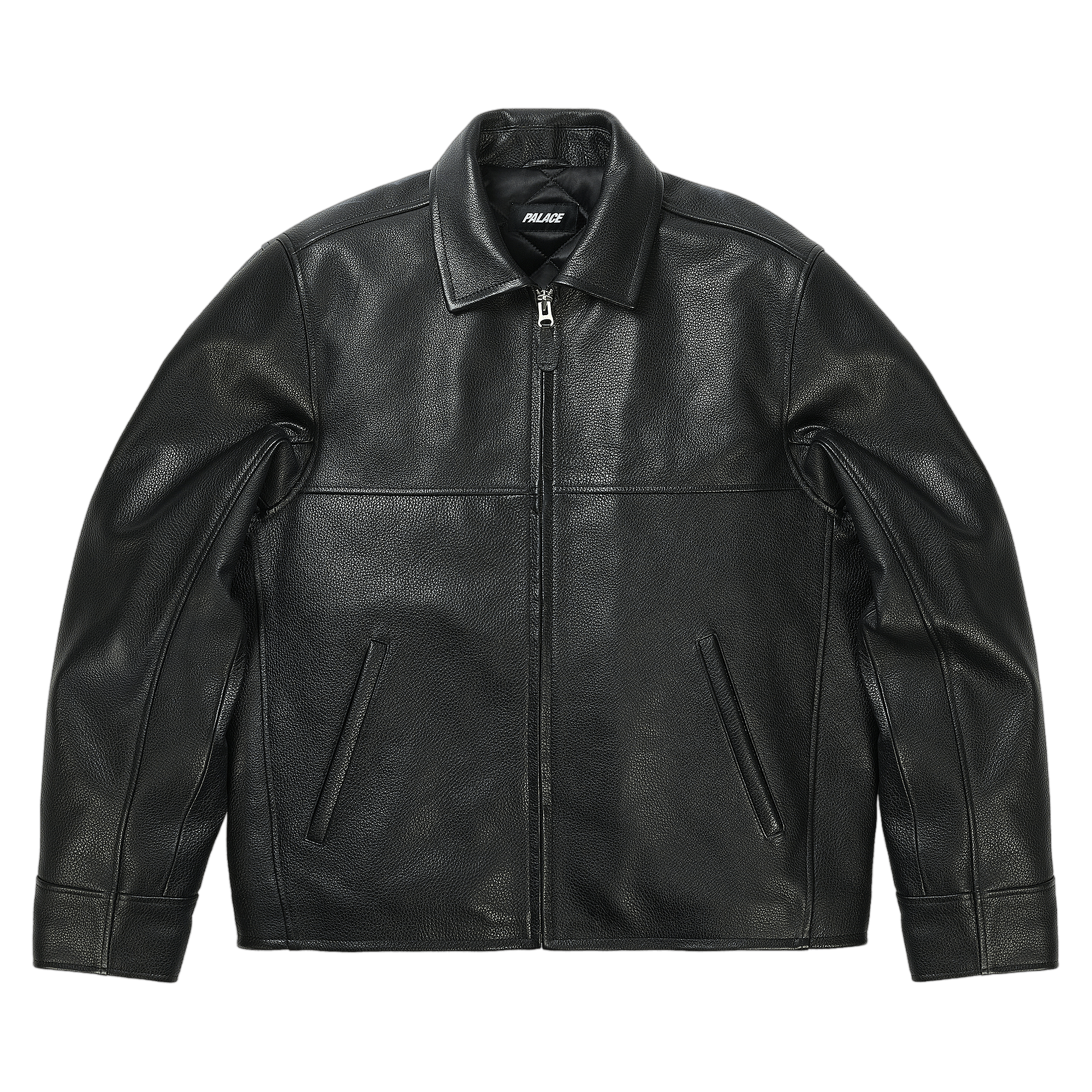 Palace Smoked Leather Jacket 'Black'