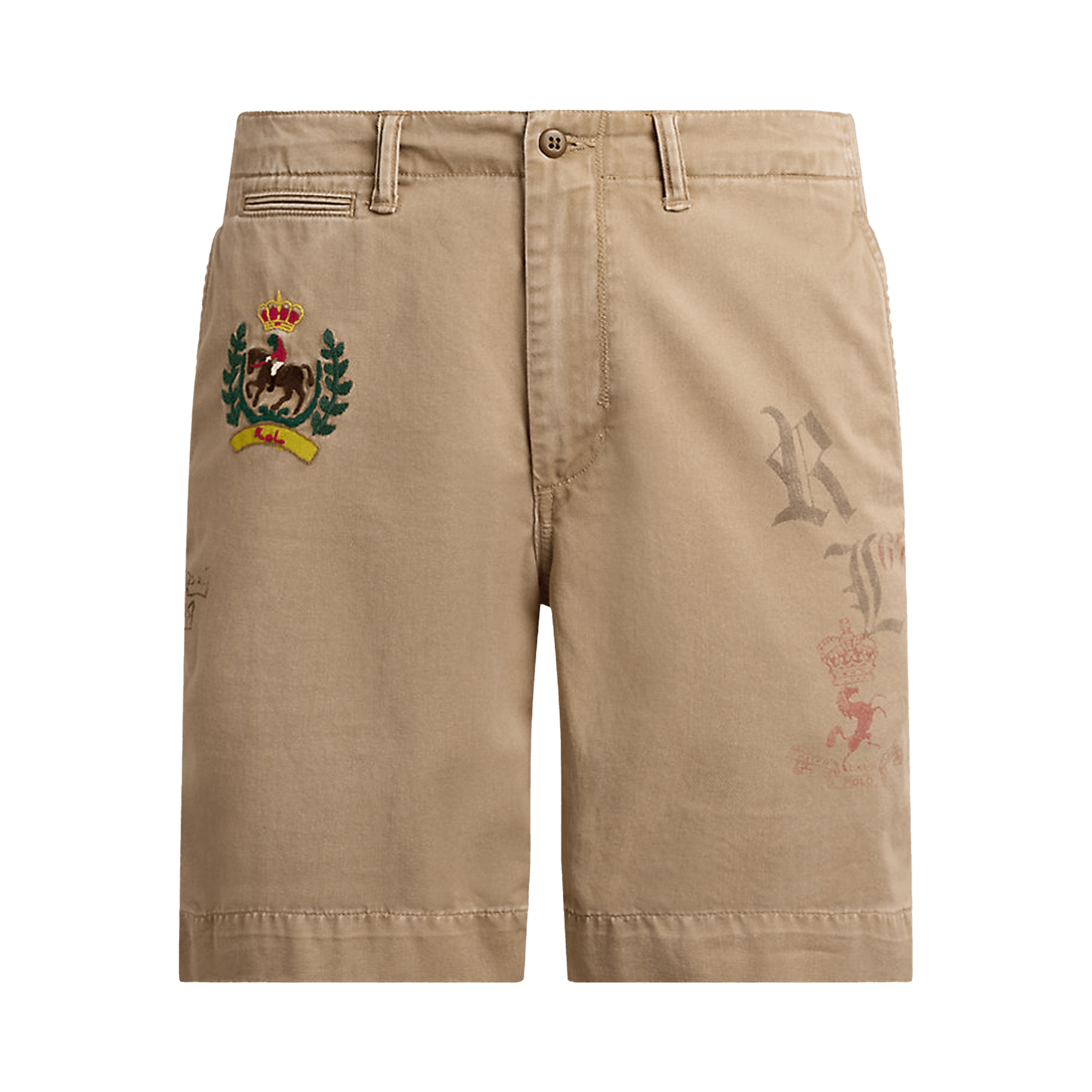 Polo Ralph Lauren Bedford Twill GI Short 'Khaki Hill W/ Prints'