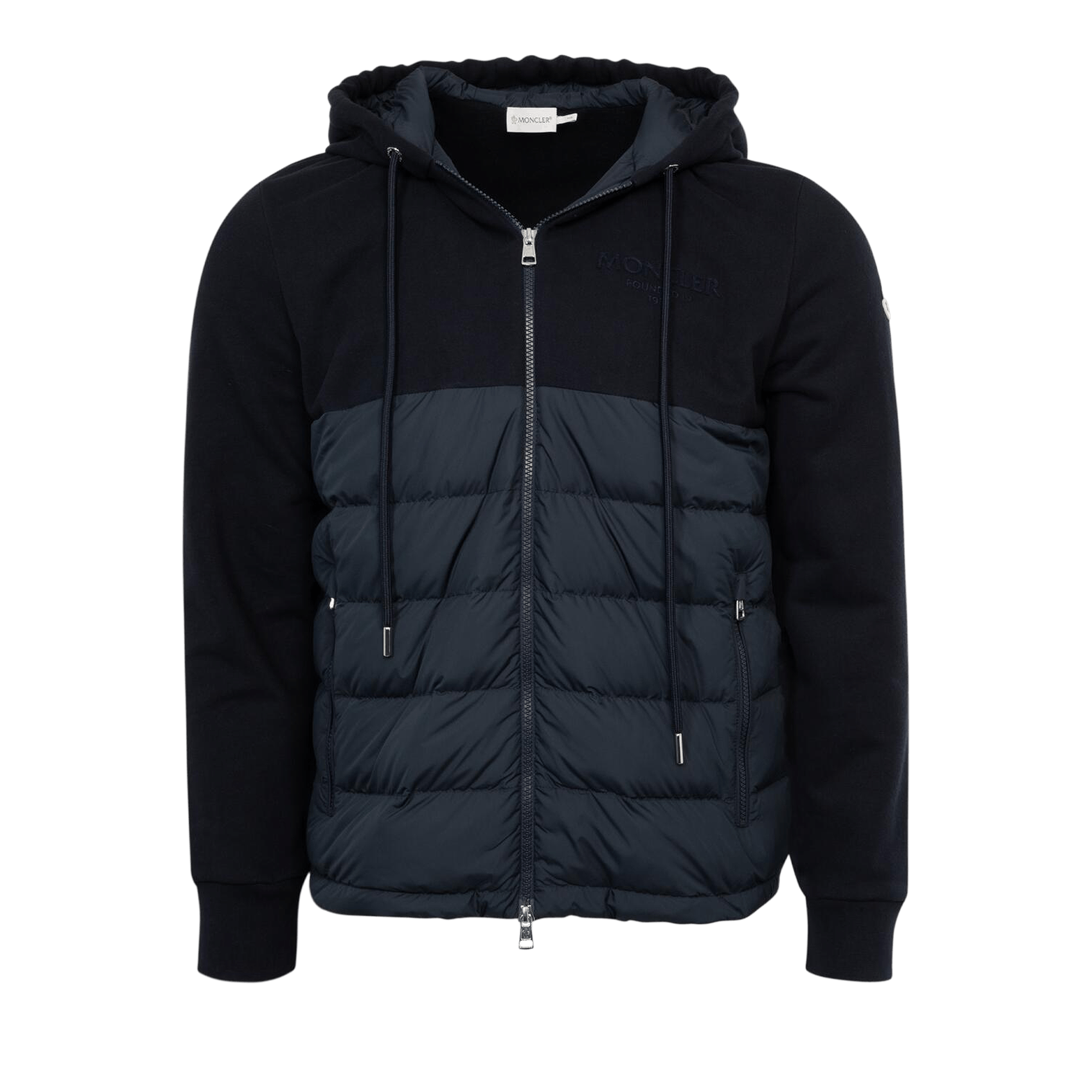 Moncler Zip Up Cardigan 'Black'