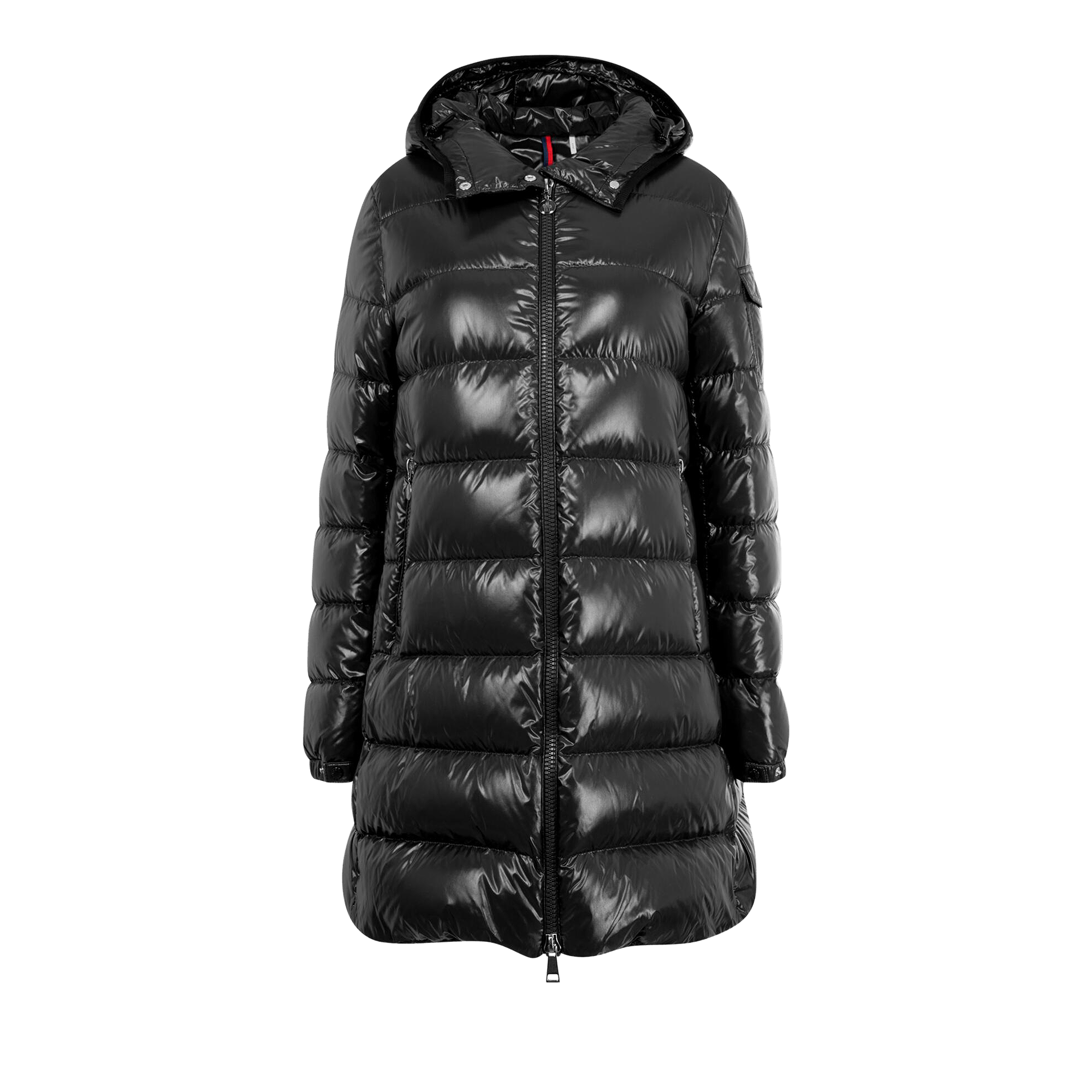Moncler Courcelles Long Coat 'Black'