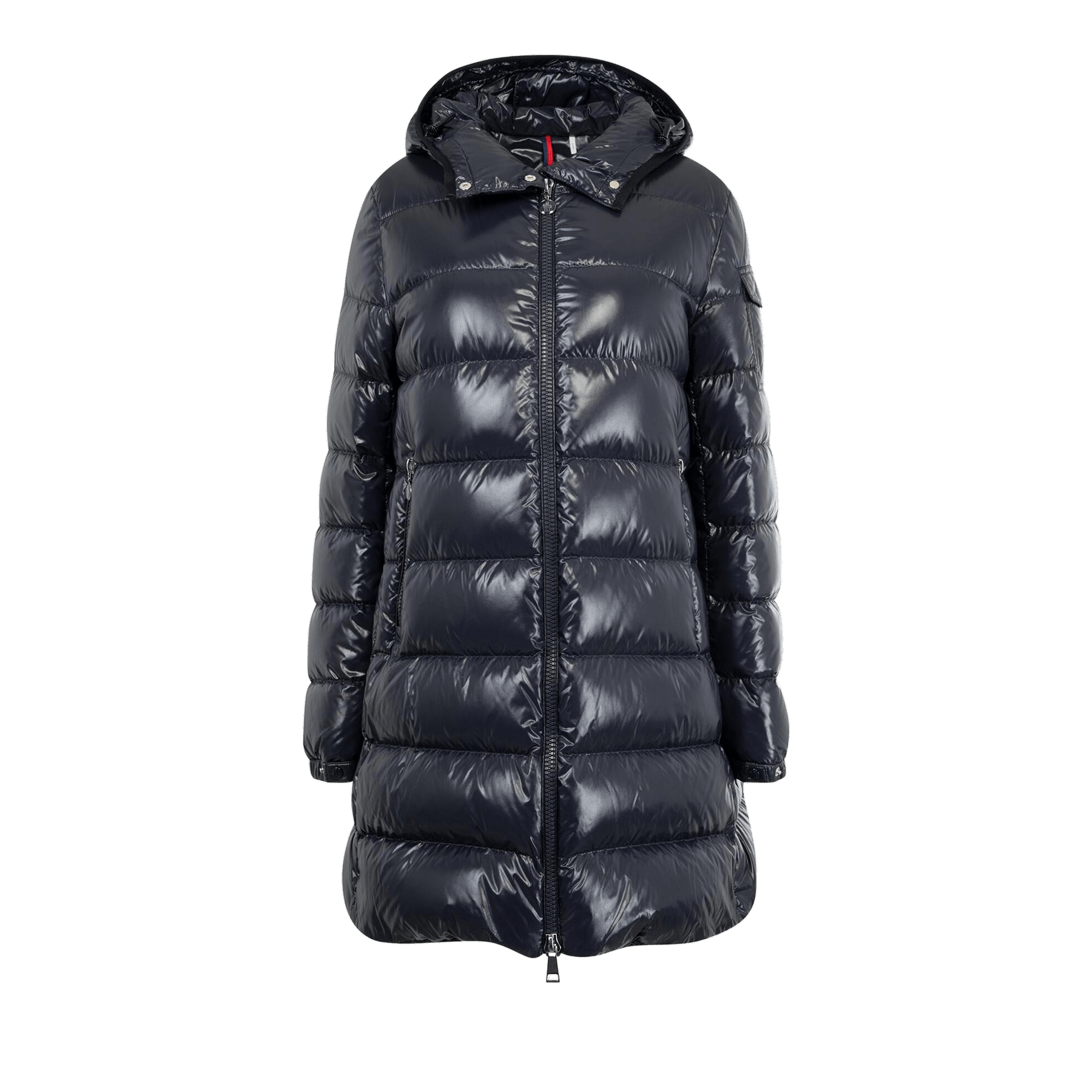 Moncler Courcelles Long Coat 'Blue'