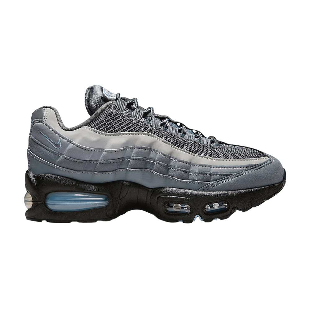 Nike Air Max 95 GS 'Big Bubble - Cool Grey Psychic Blue'
