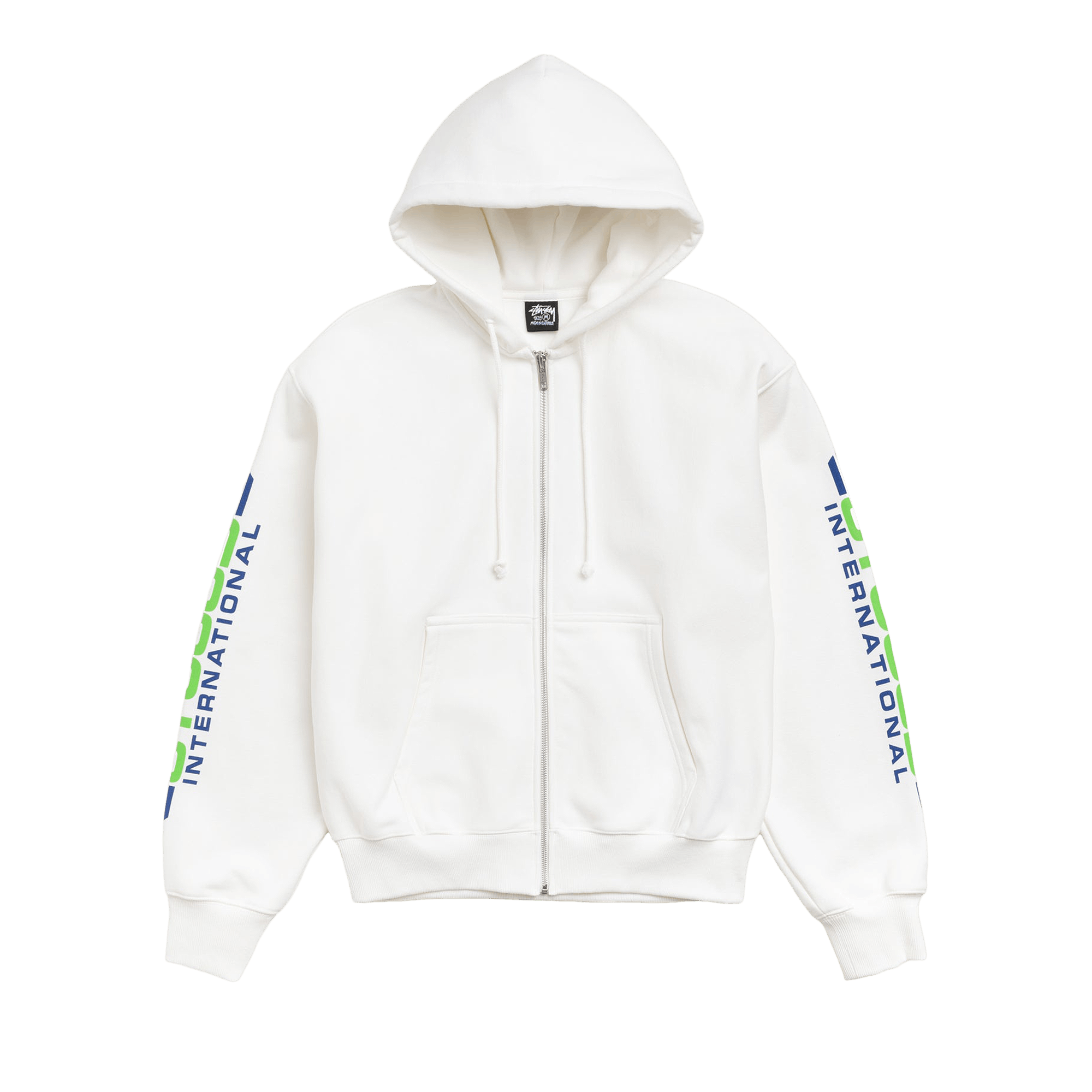 Stussy Blade Zip Hoodie 'Off White'