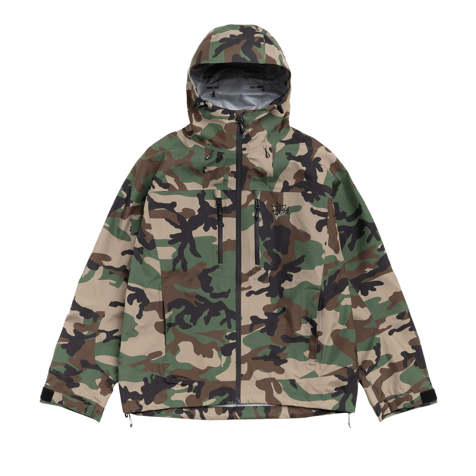 Stussy GORE-TEX Guide Shell 'Woodland Camo'