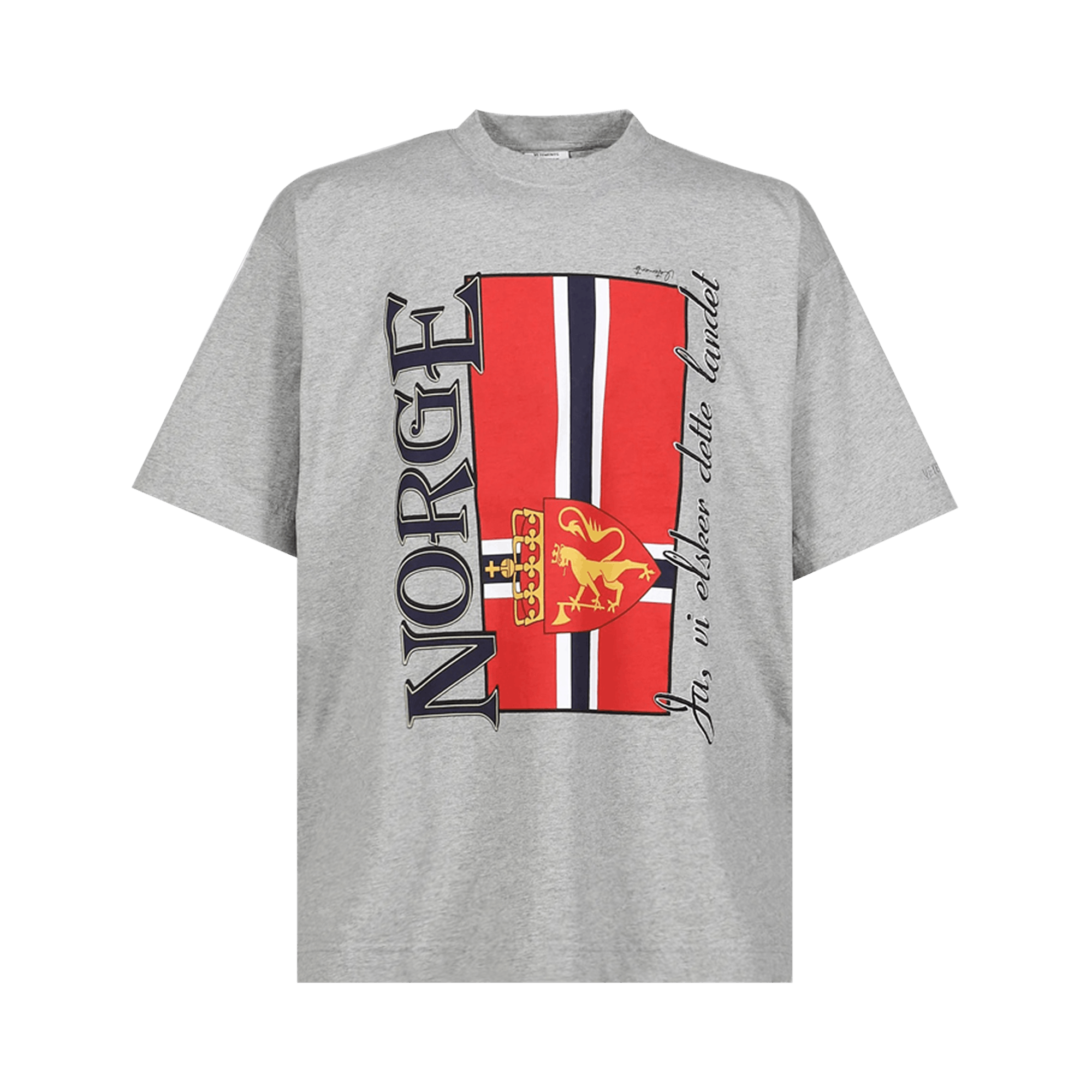 Buy Vetements Regionalbahn T-Shirt 'Black' - WSS18TR6 | GOAT
