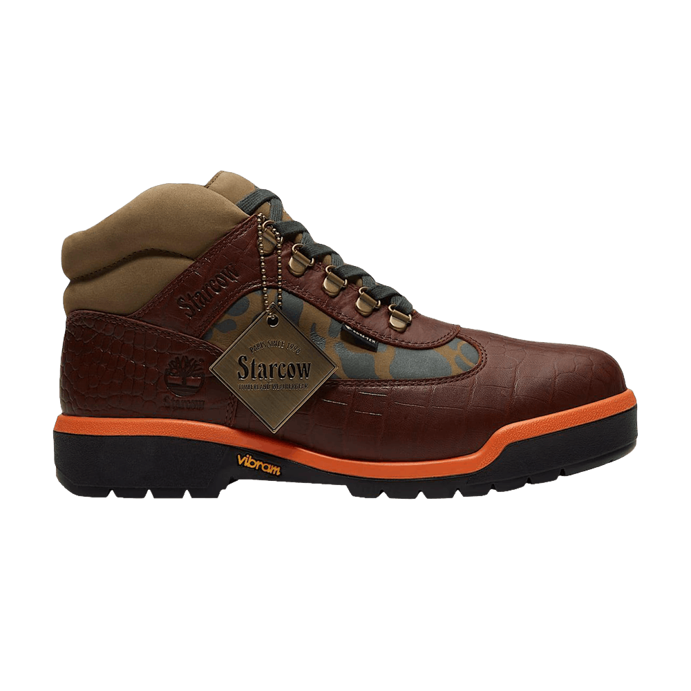 Starcow x Timberland Field Boot Waterproof 'Brown Croc'