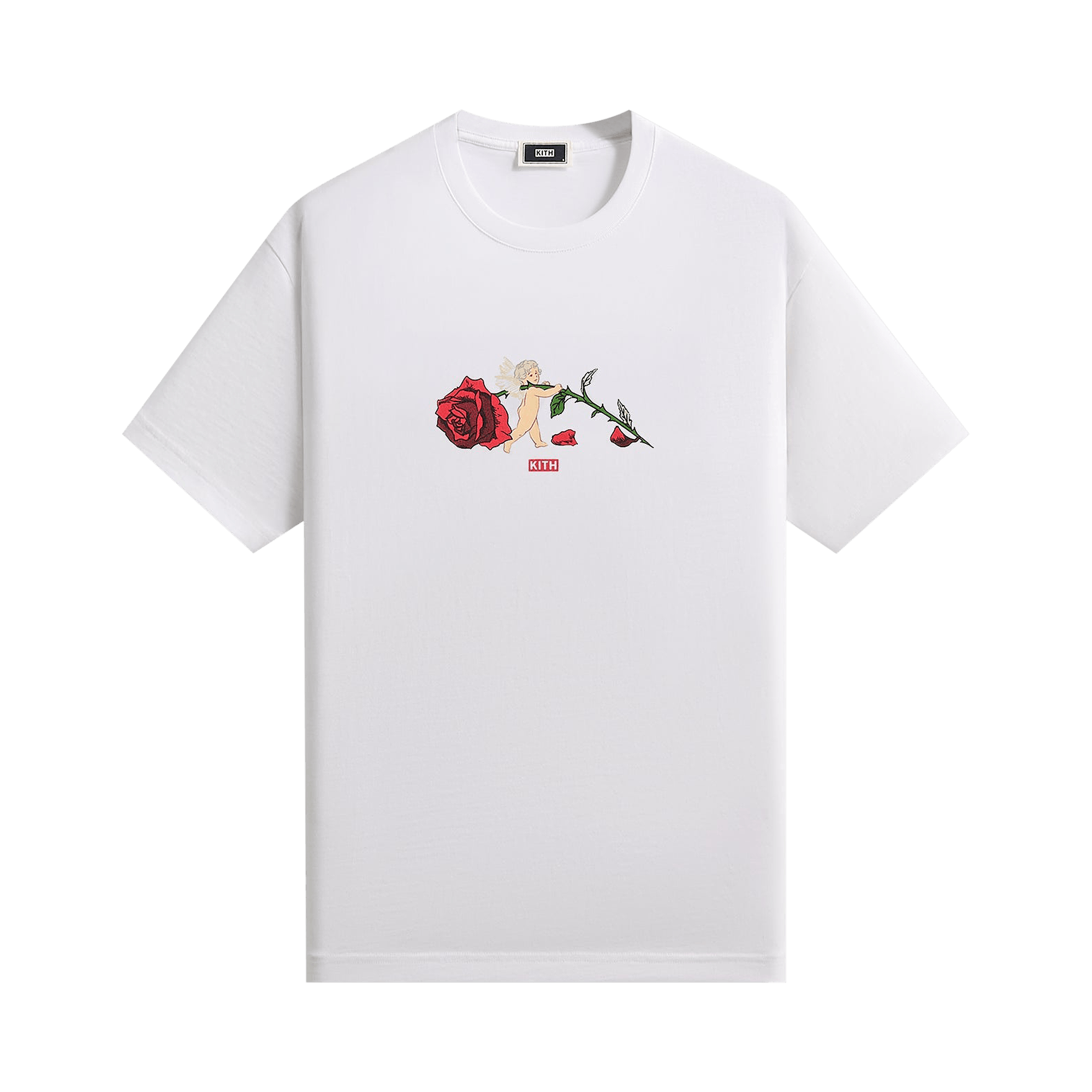 Kith Cupid Rose Tee 'White'