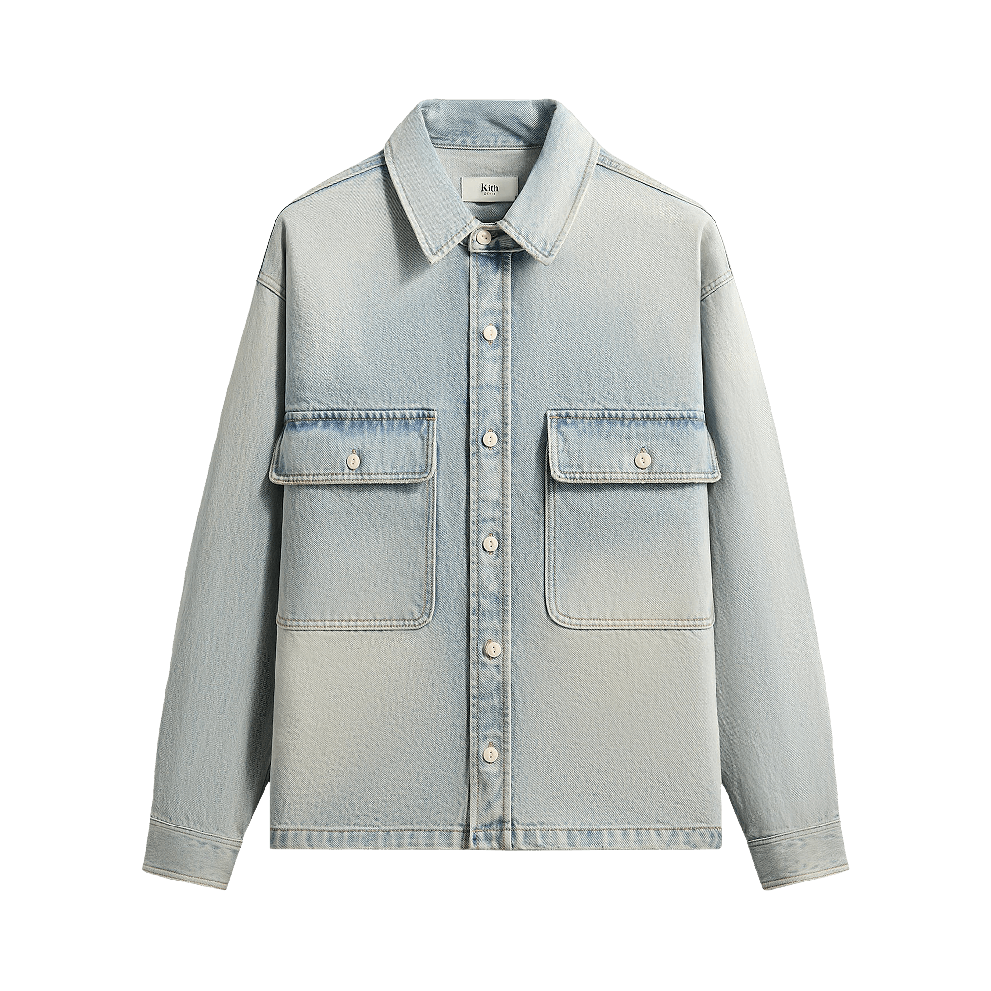 Kith Henson Denim Shirt 'Light Indigo'