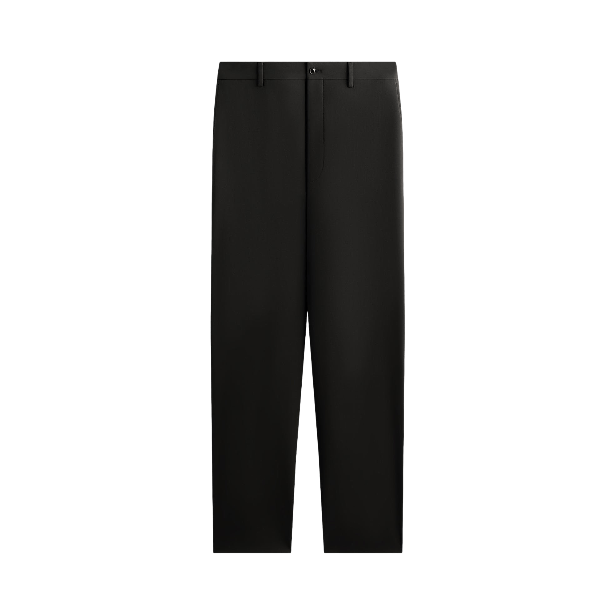 Kith Giorgio Armani & &Kin Milano Crepe Flat Front Trouser 'Black'
