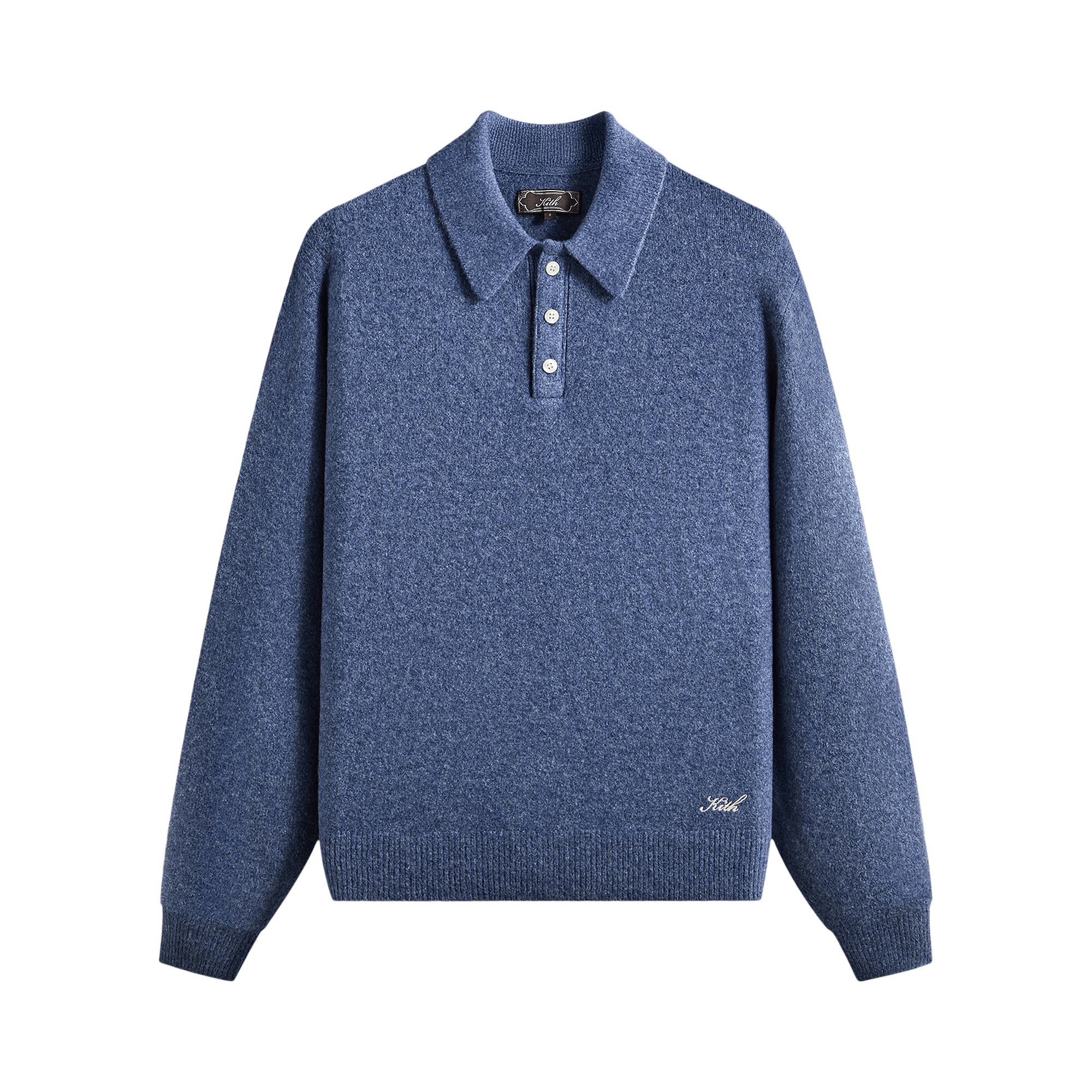 Kith Marled Harmon Rugby Pullover 'Farrow'