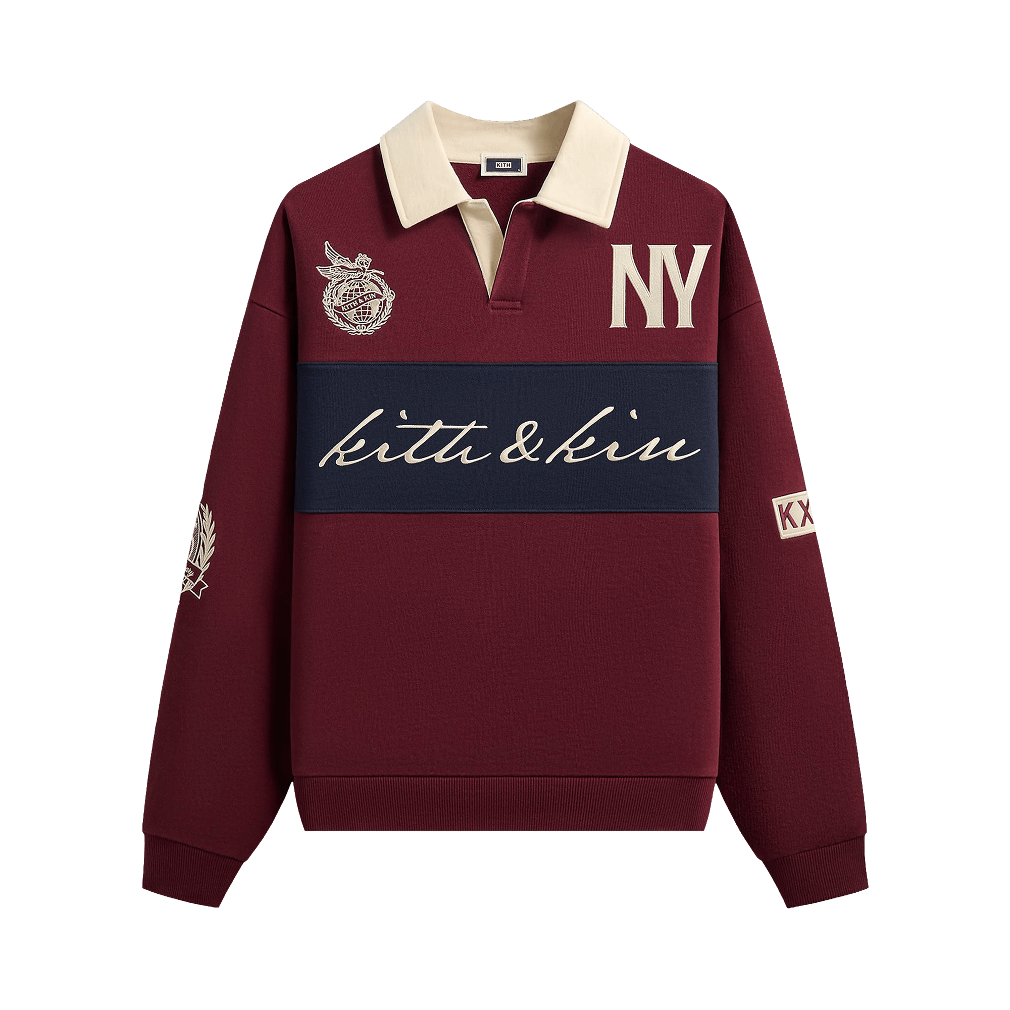 Kith Autograph Nelson Rugby Pullover 'Magma'