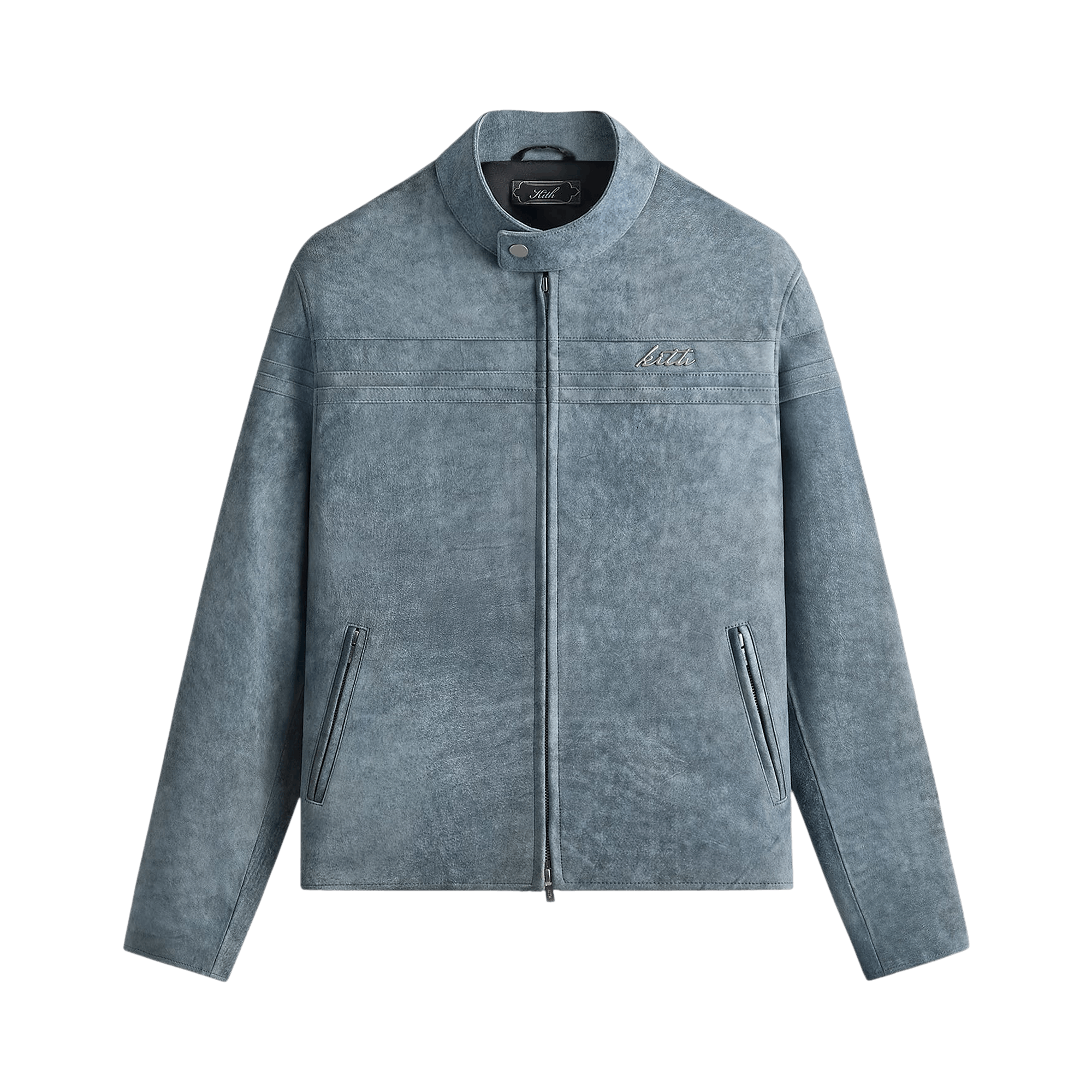 Kith Washed Suede Rossi Moto Jacket 'Torpedo'