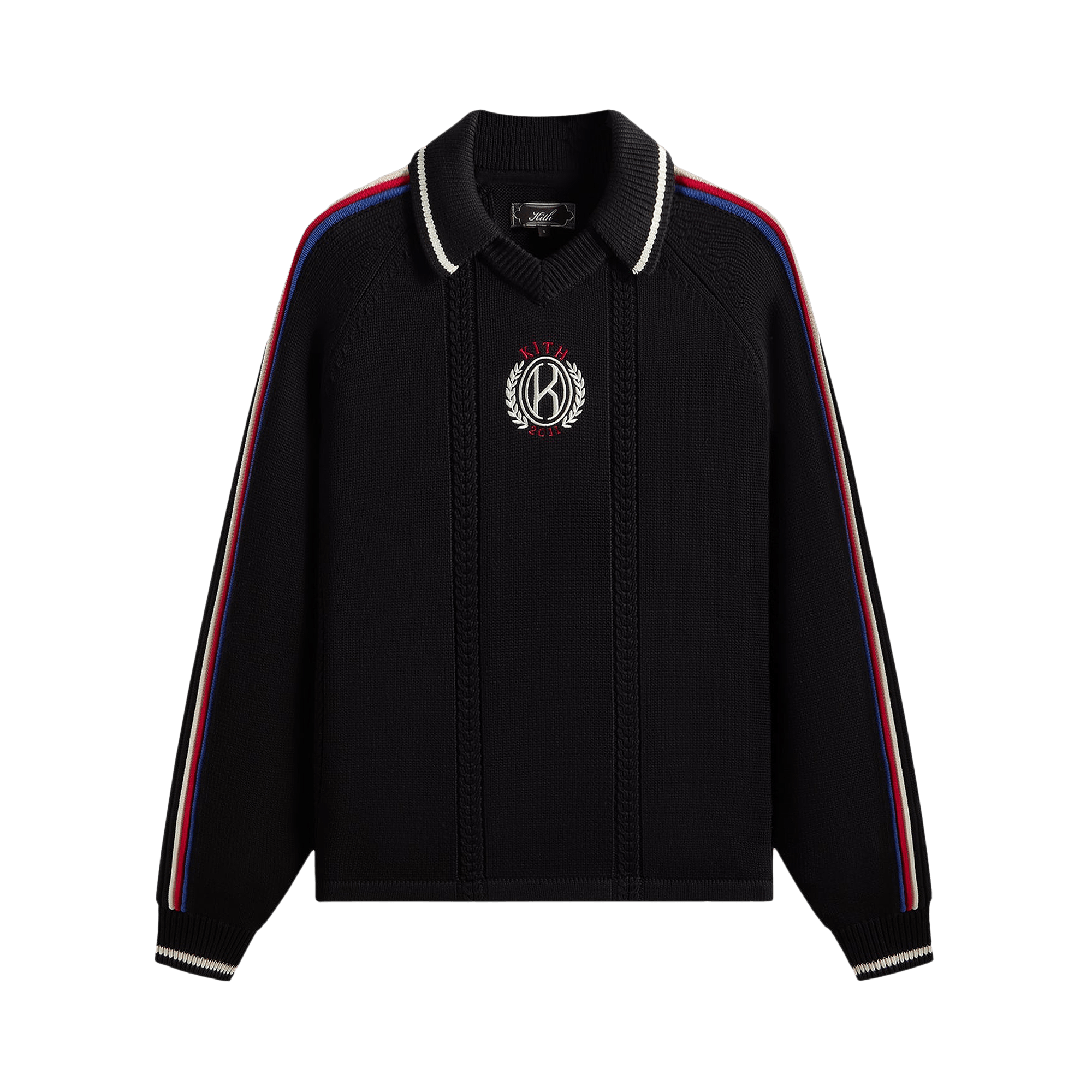 Kith Wagner Long Sleeve Sweater 'Black'