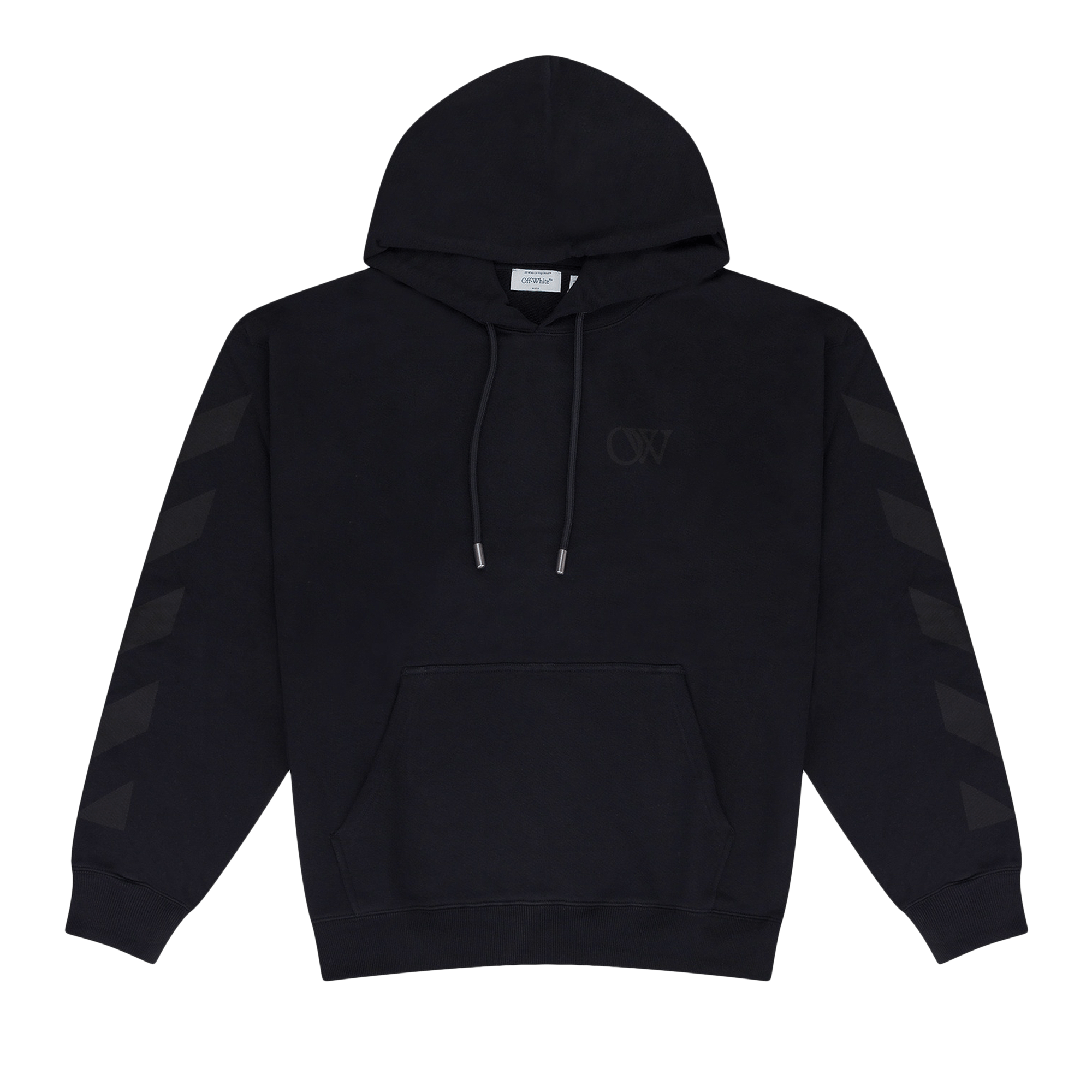 Off-White Diagonal Skate Hoodie 'Black'