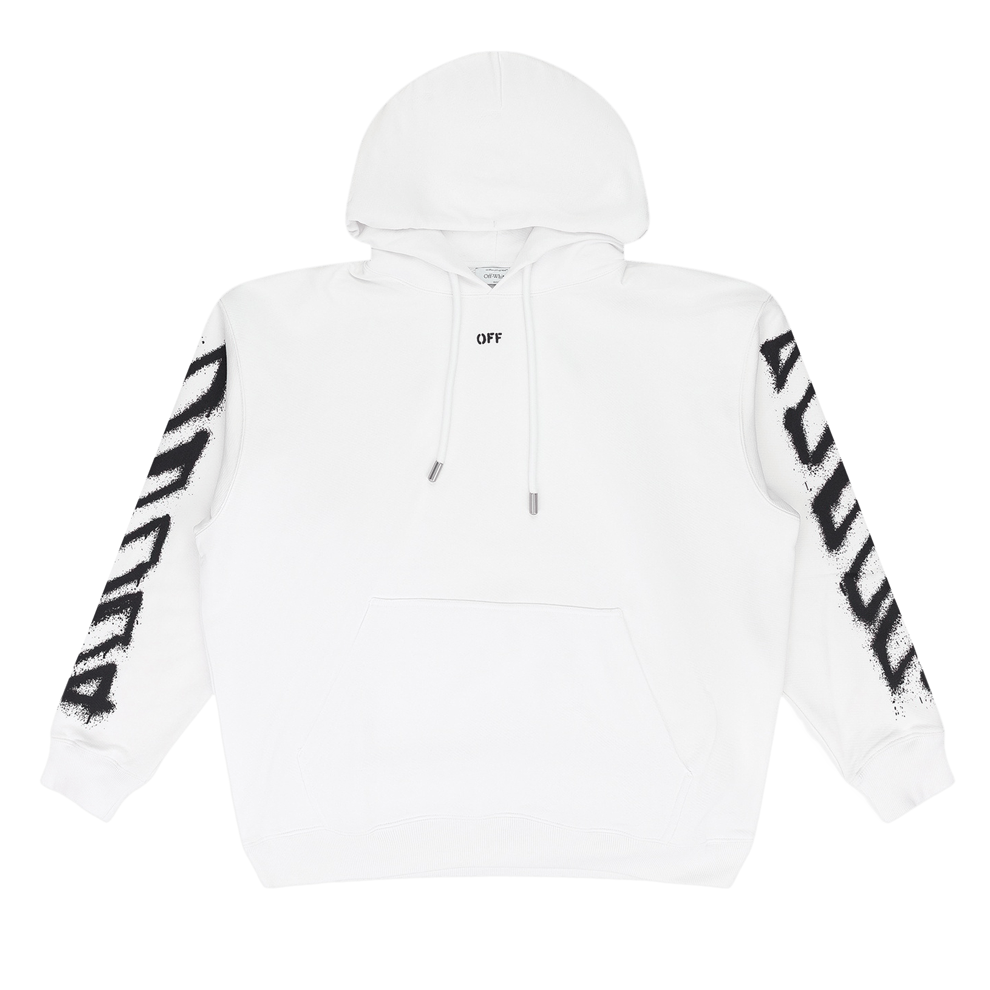 Off-White Spray Can Arrow Hoodie 'White'