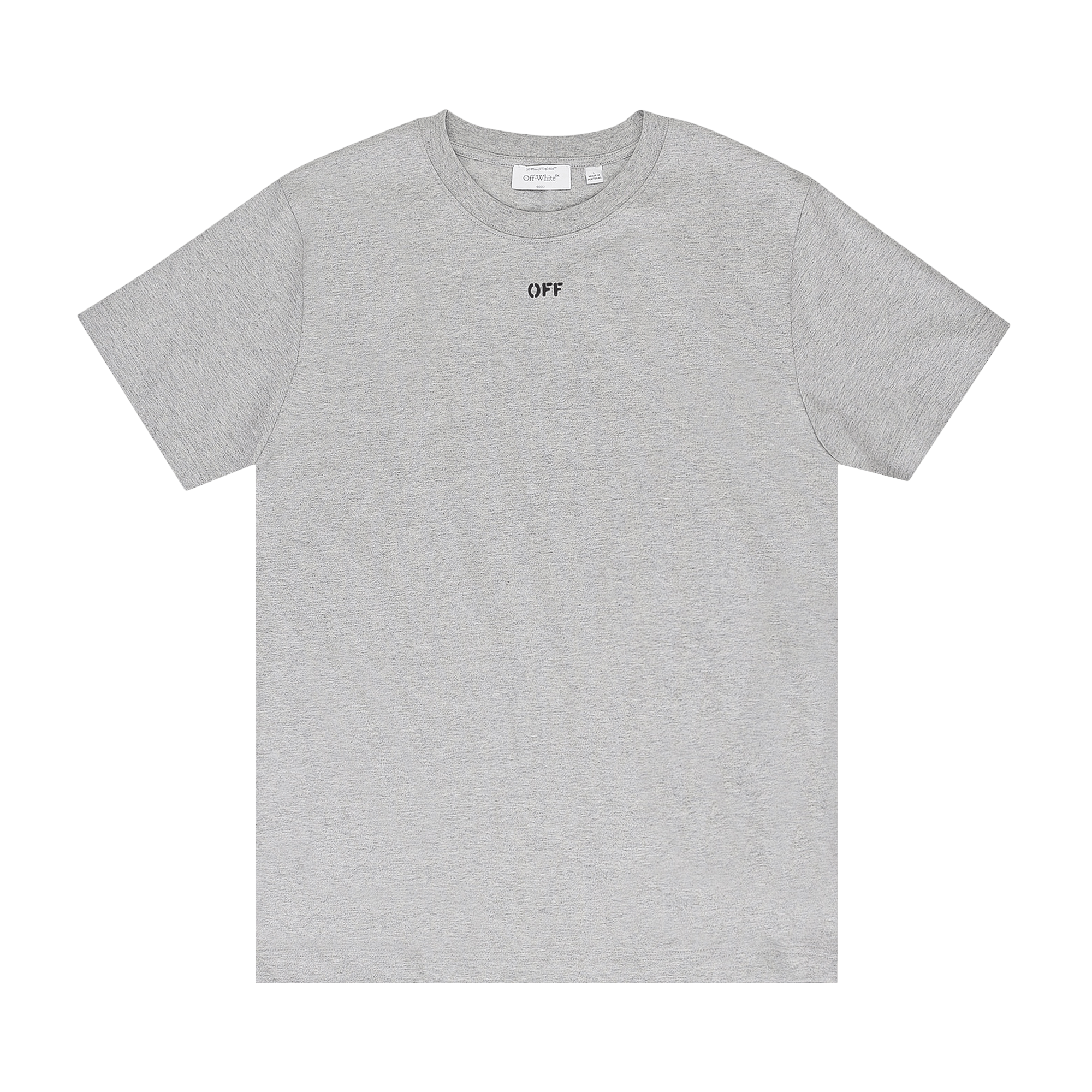 Off-White Spray Can Arrow Slim T-Shirt 'Grey'