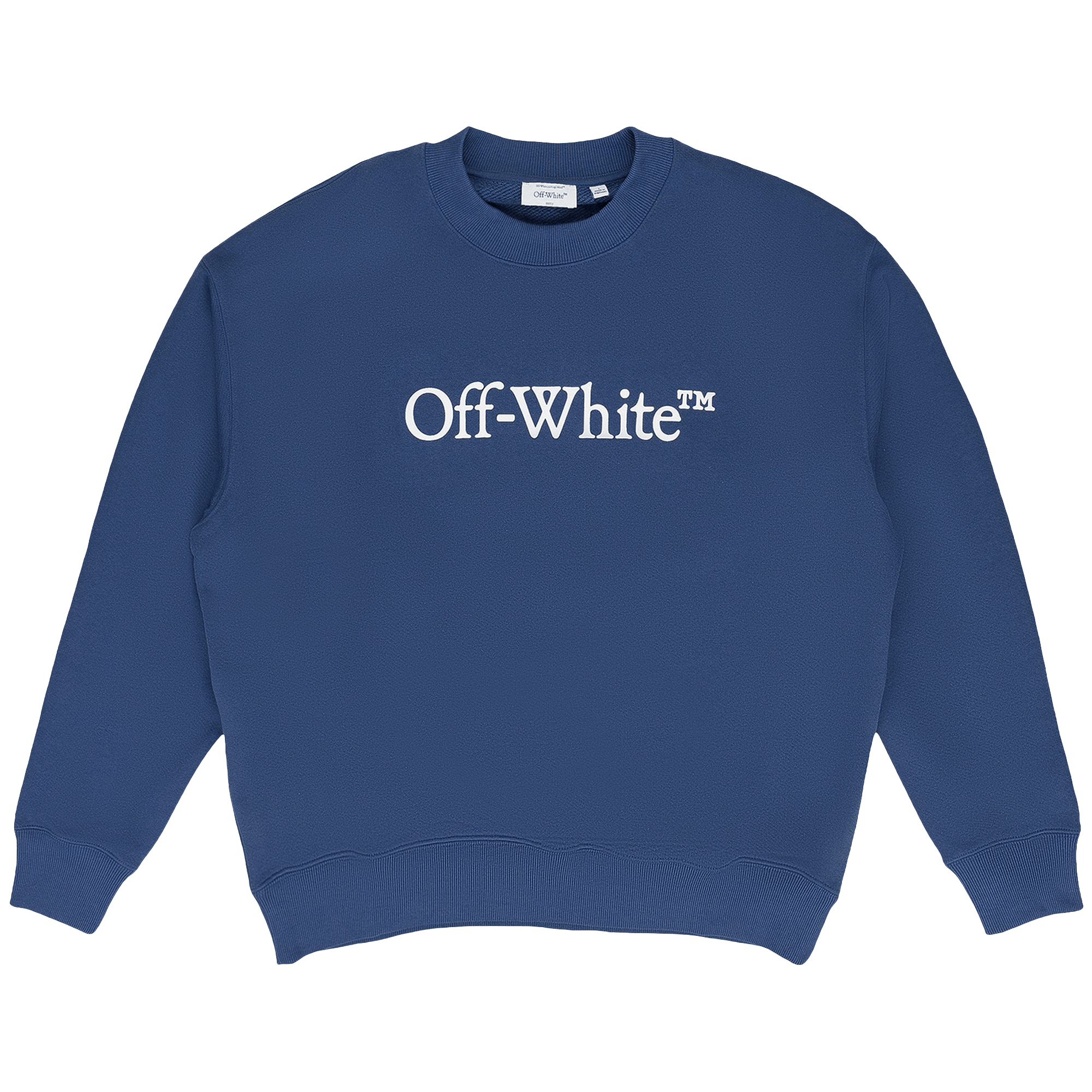 Off-White Bookish Skate Crewneck 'Blue'